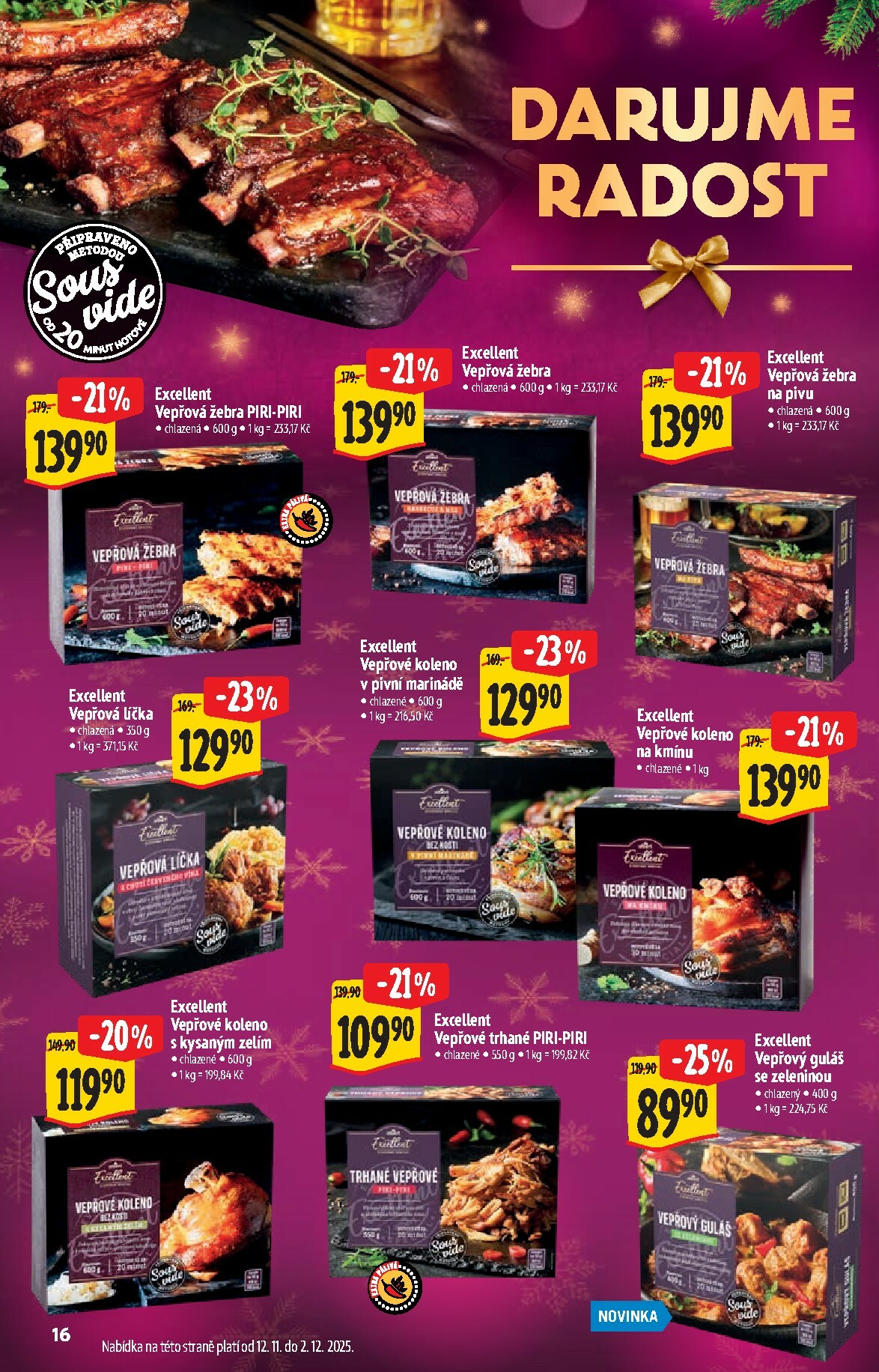 albert - Aktuální leták Albert Supermarket - Vánoce od 12.11. do 31.12. - page: 16