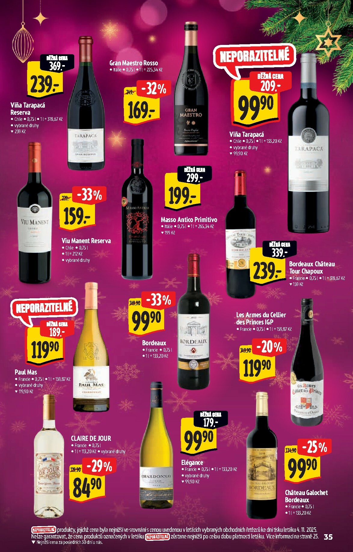 albert - Aktuální leták Albert Supermarket - Vánoce od 12.11. do 31.12. - page: 35