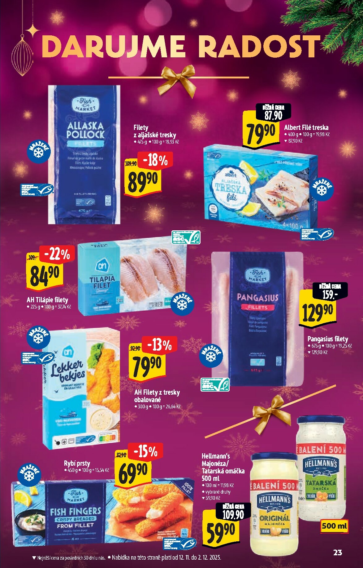 albert - Aktuální leták Albert Supermarket - Vánoce od 12.11. do 31.12. - page: 23