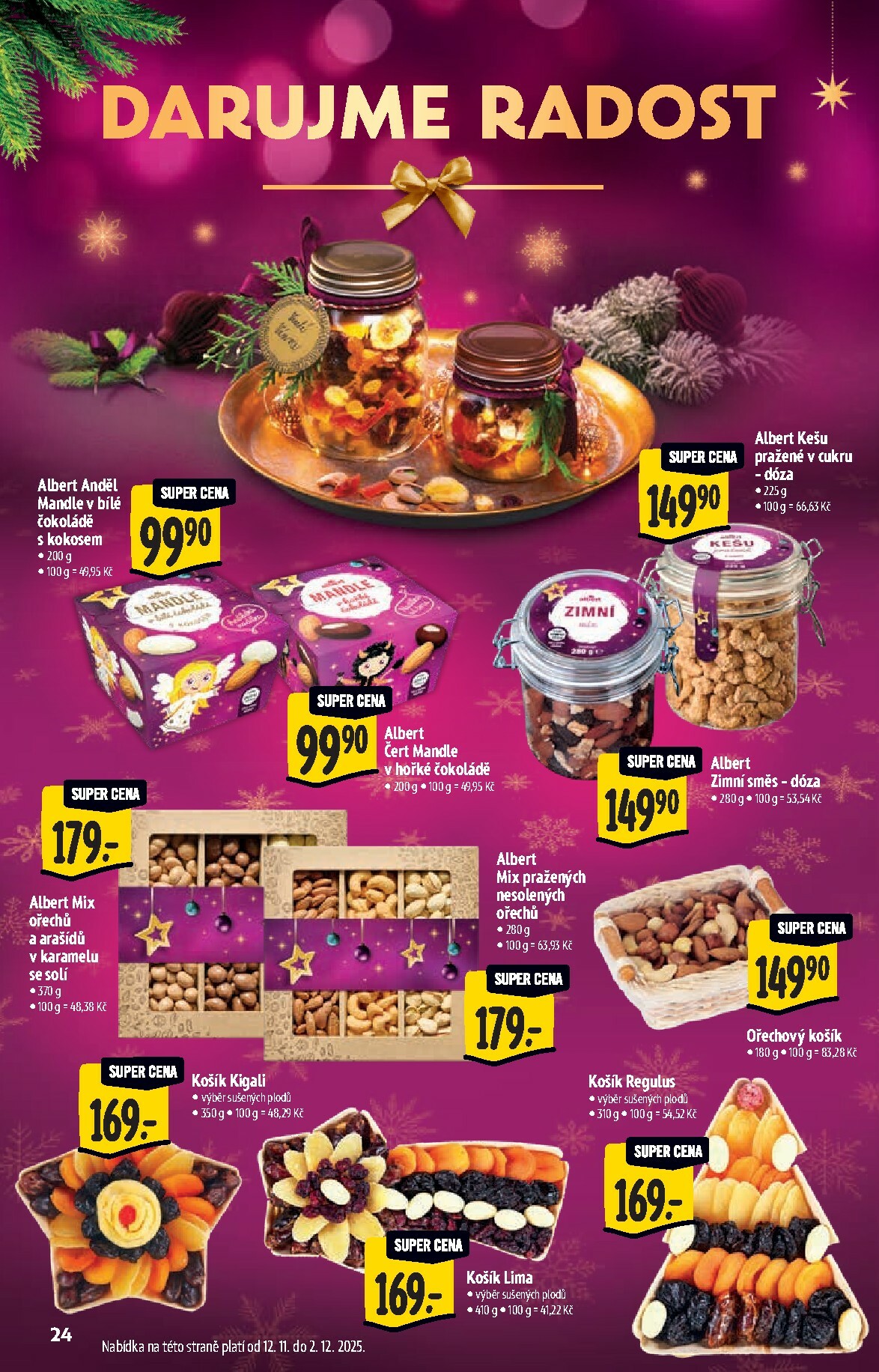 albert - Aktuální leták Albert Supermarket - Vánoce od 12.11. do 31.12. - page: 24