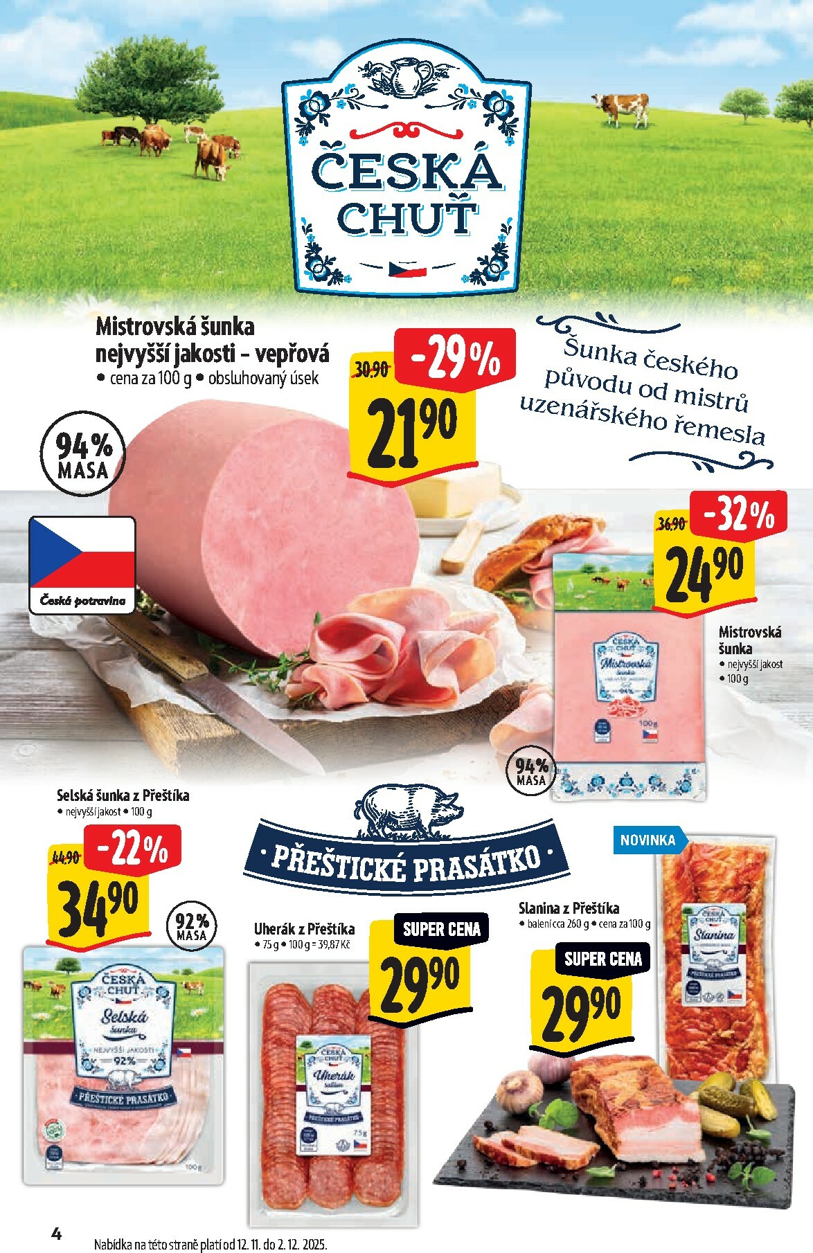 albert - Aktuální leták Albert Supermarket - Vánoce od 12.11. do 31.12. - page: 4