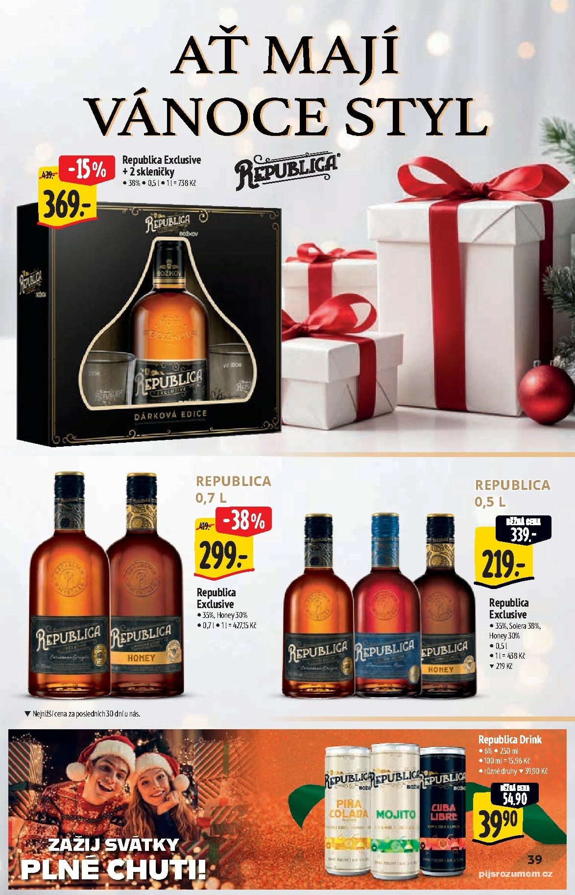 albert - Aktuální leták Albert Supermarket - Vánoce od 12.11. do 31.12. - page: 39