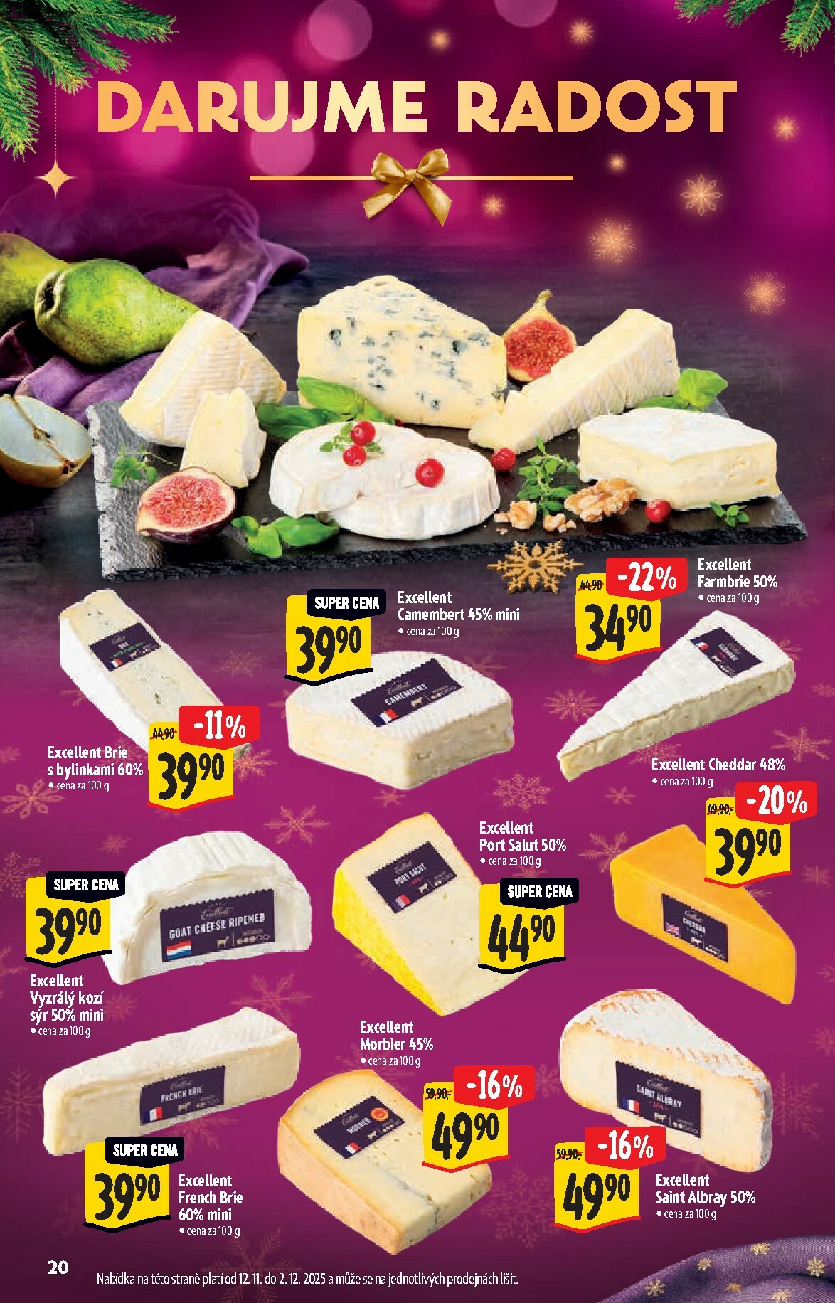 albert - Aktuální leták Albert Hypermarket - Vánoce od 12.11. do 31.12. - page: 20