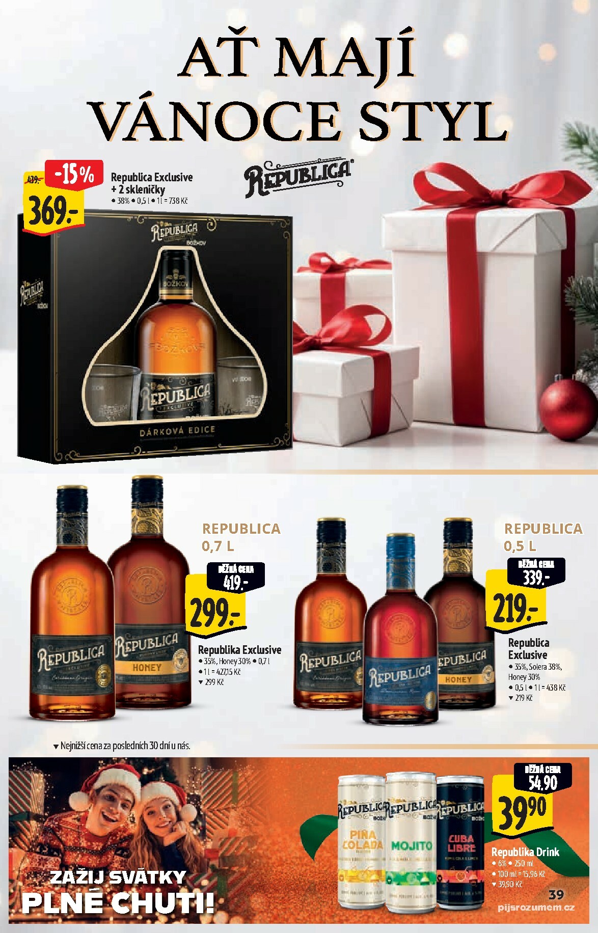 albert - Aktuální leták Albert Hypermarket - Vánoce od 12.11. do 31.12. - page: 39