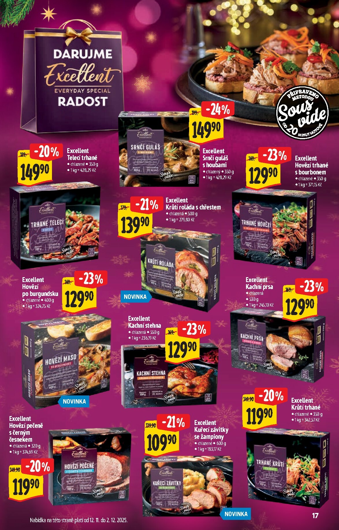 albert - Aktuální leták Albert Hypermarket - Vánoce od 12.11. do 31.12. - page: 17