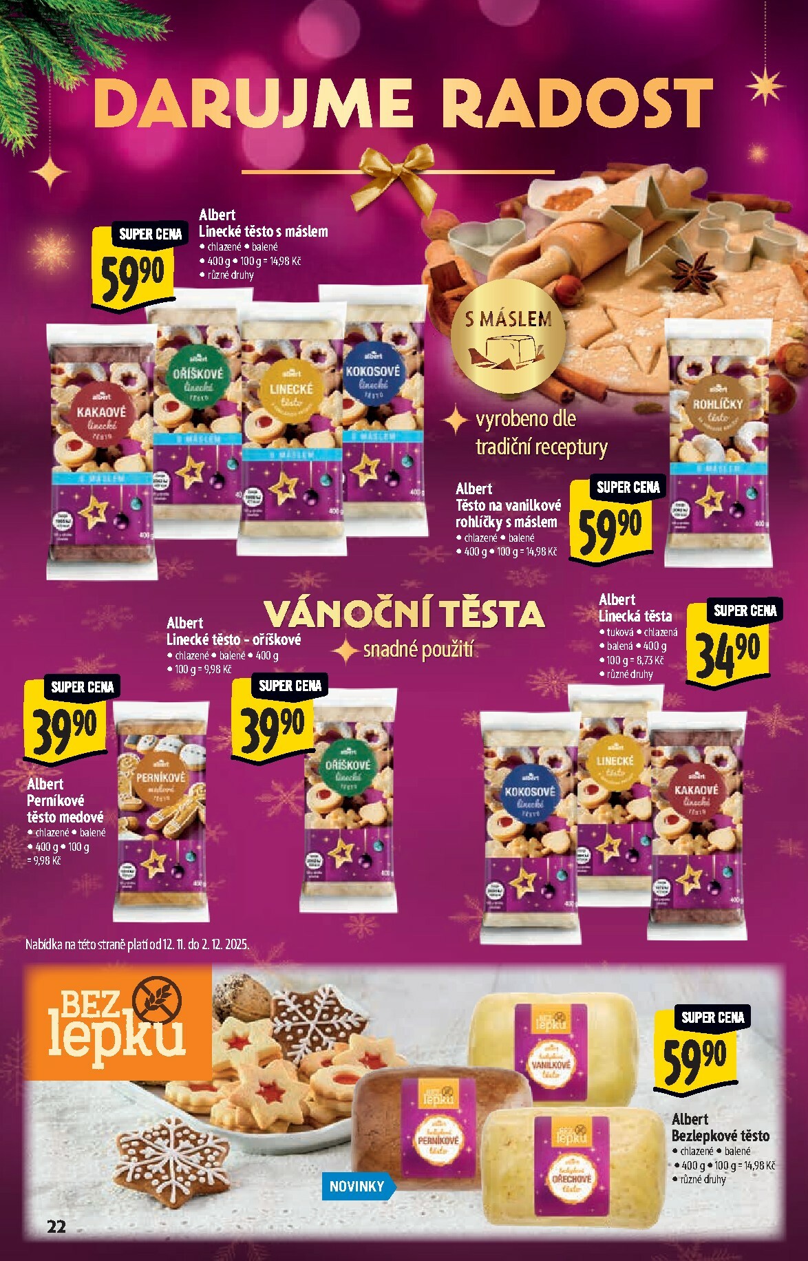 albert - Aktuální leták Albert Hypermarket - Vánoce od 12.11. do 31.12. - page: 22