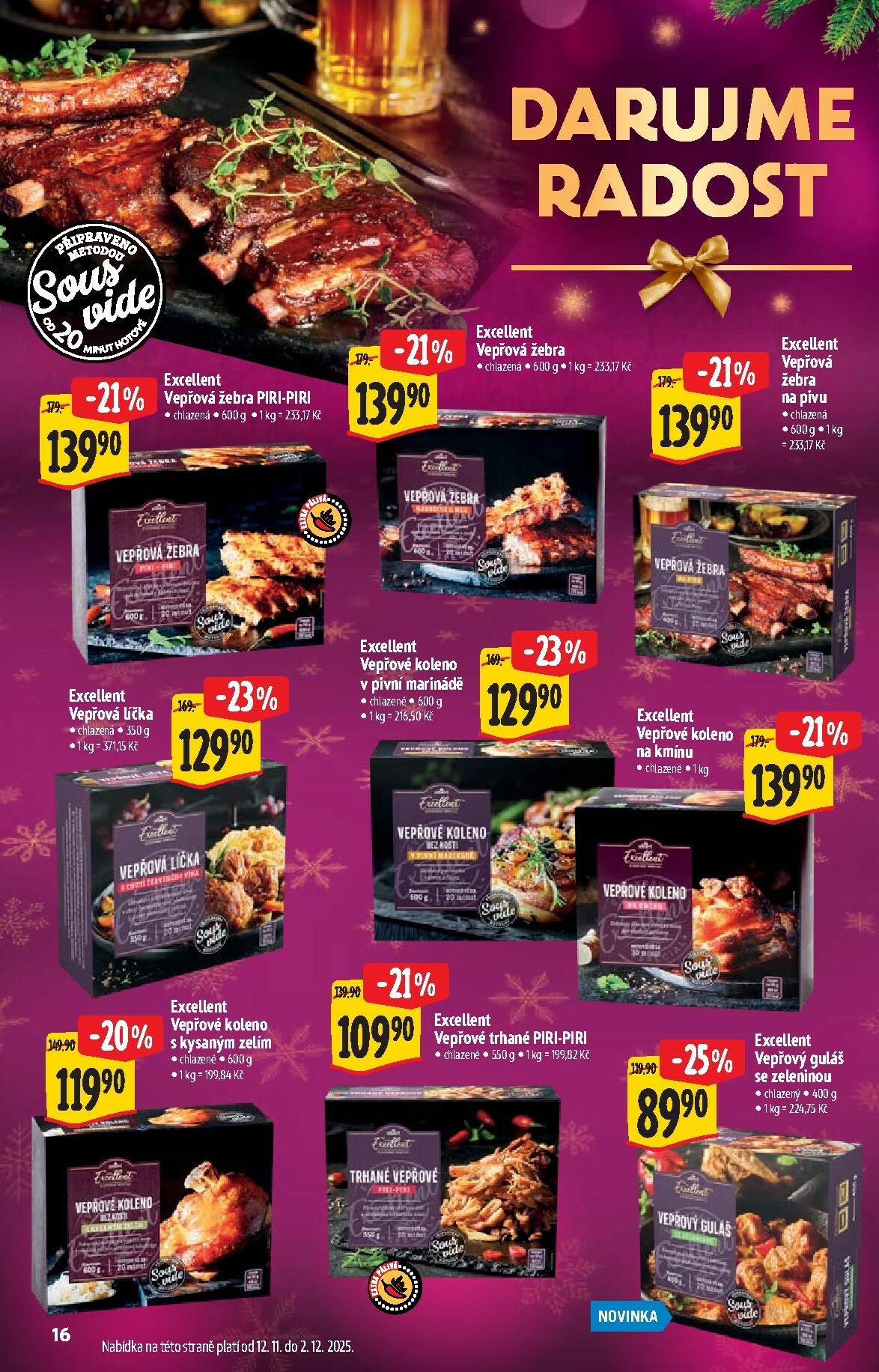 albert - Aktuální leták Albert Hypermarket - Vánoce od 12.11. do 31.12. - page: 16