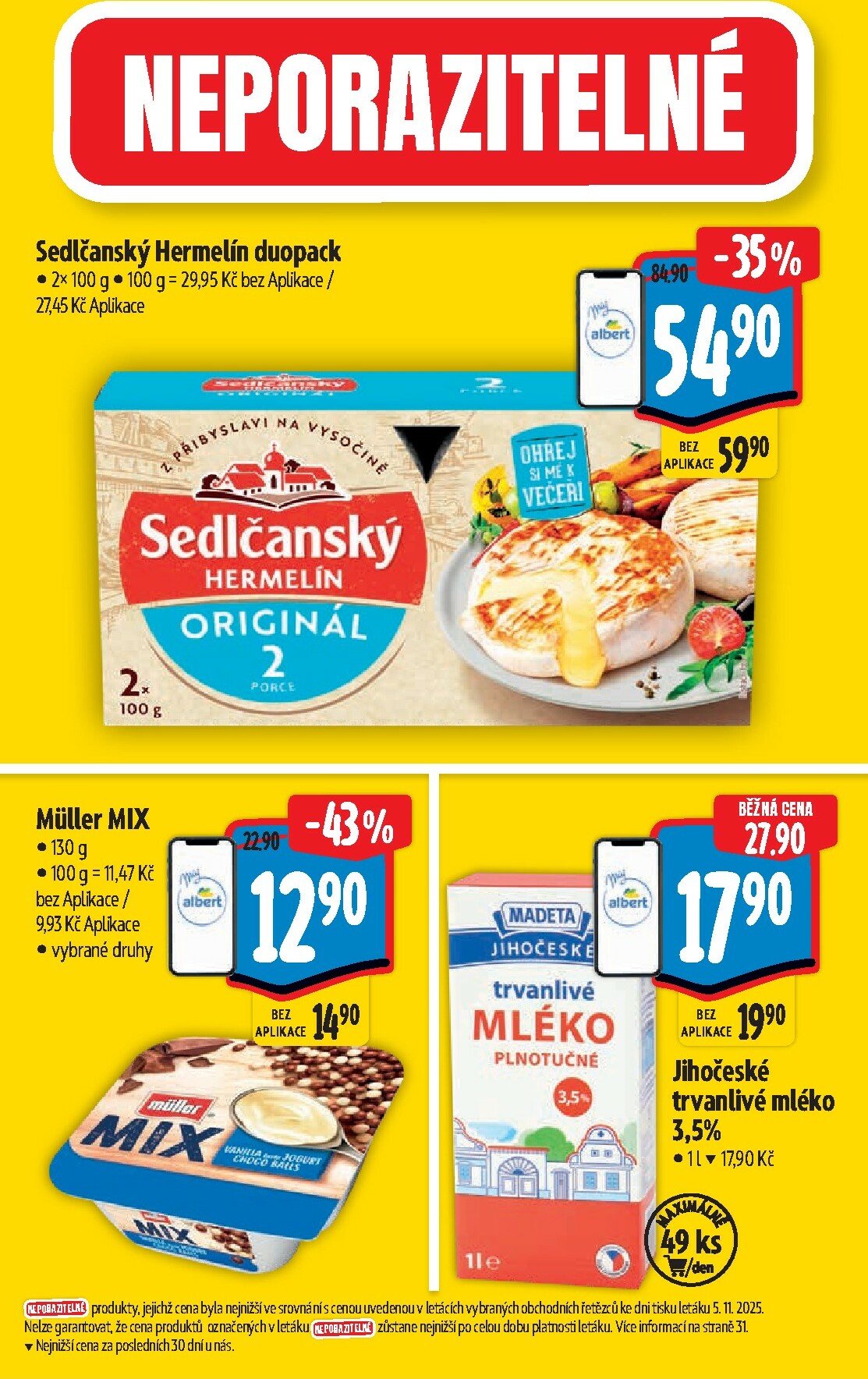 albert - Aktuální leták Albert Hypermarket od 12.11. do 18.11. - page: 3