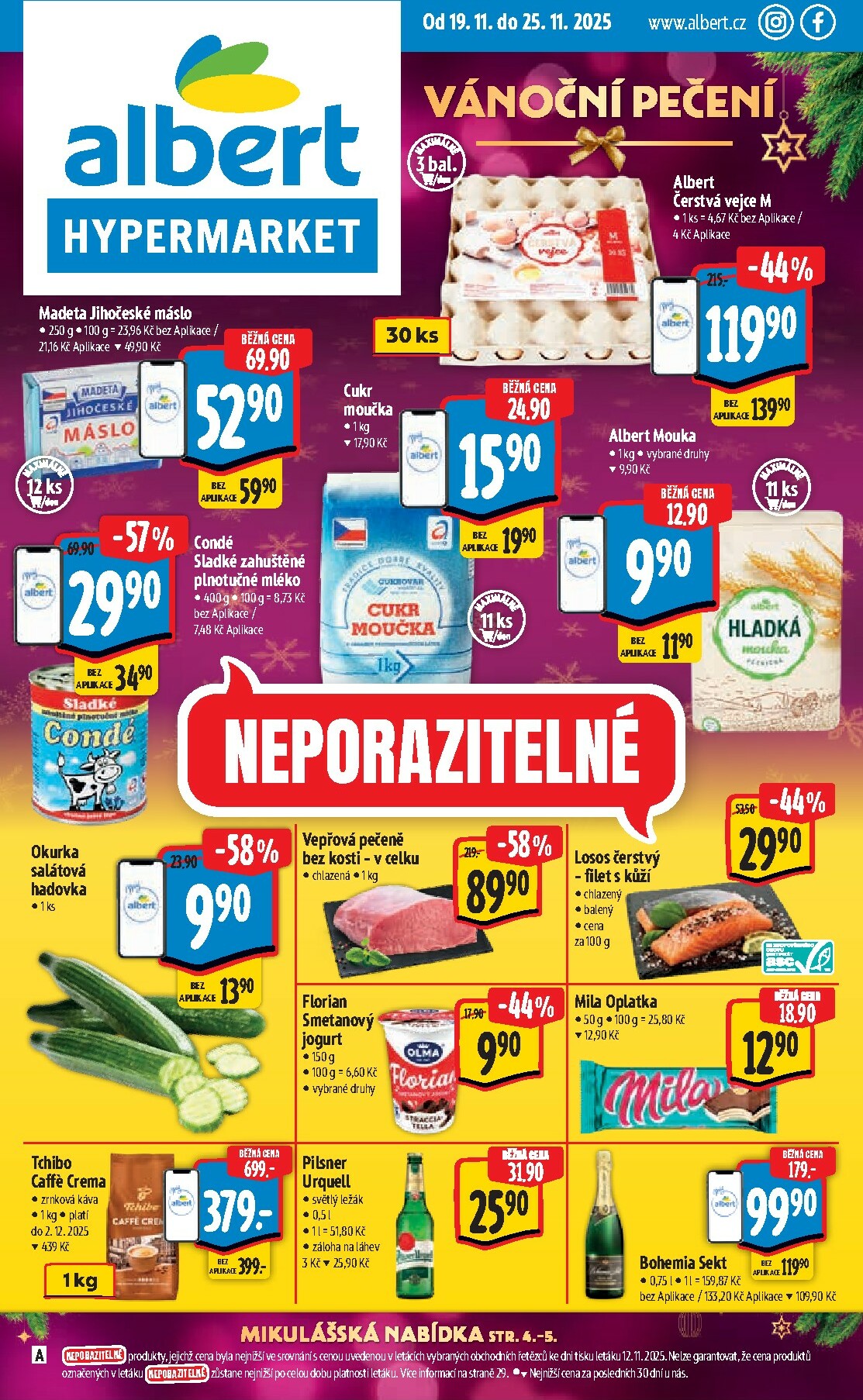 albert - Aktuální leták Albert Hypermarket od 19.11. do 25.11.