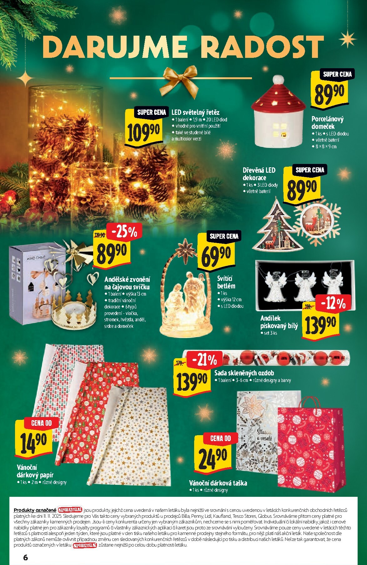 albert - Aktuální leták Albert Supermarket - Vánoce od 19.11. do 24.12. - page: 6