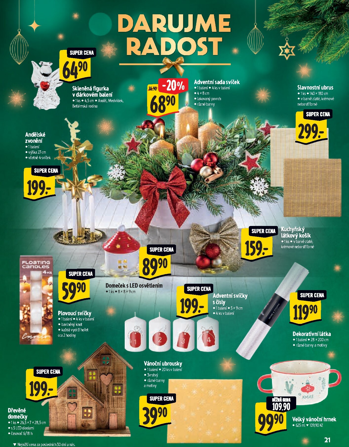 albert - Aktuální leták Albert Hypermarket - Vánoce od 19.11. do 02.12. - page: 21