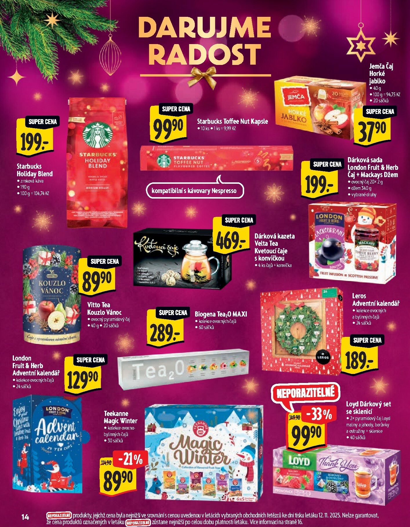 albert - Aktuální leták Albert Hypermarket - Vánoce od 19.11. do 02.12. - page: 14