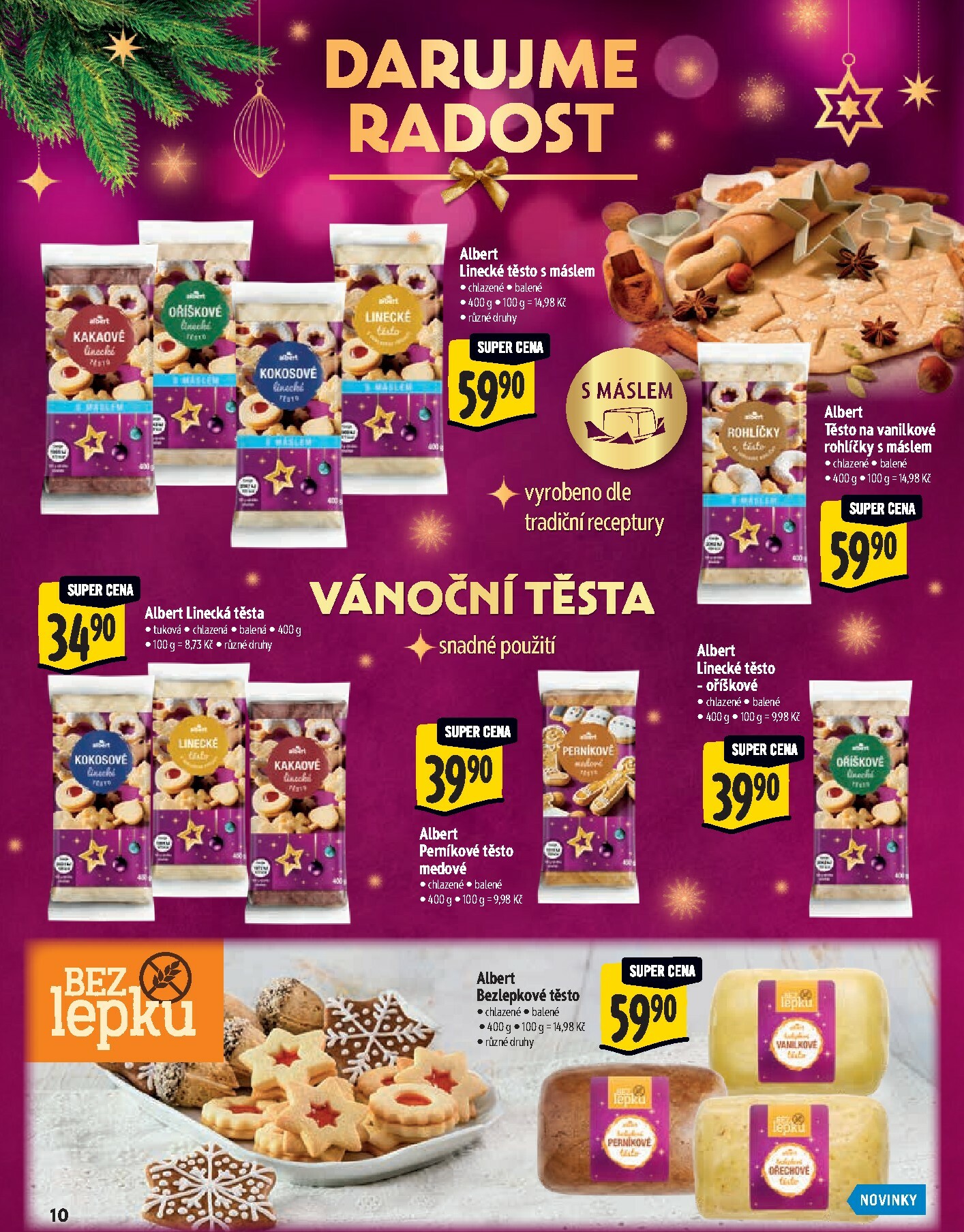 albert - Aktuální leták Albert Hypermarket - Vánoce od 19.11. do 02.12. - page: 10
