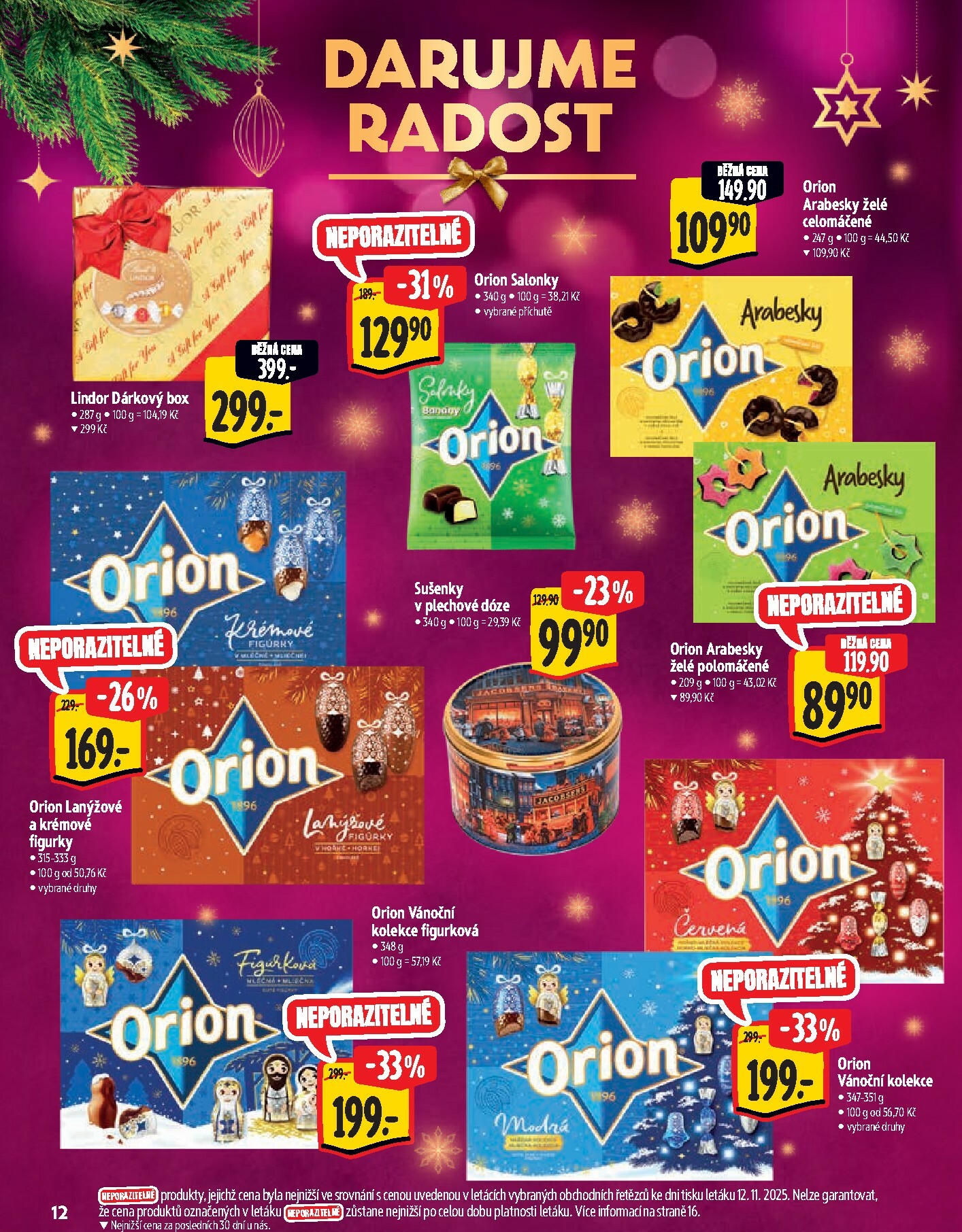 albert - Aktuální leták Albert Hypermarket - Vánoce od 19.11. do 02.12. - page: 12