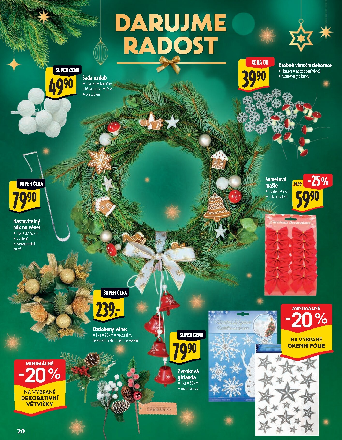 albert - Aktuální leták Albert Hypermarket - Vánoce od 19.11. do 02.12. - page: 20