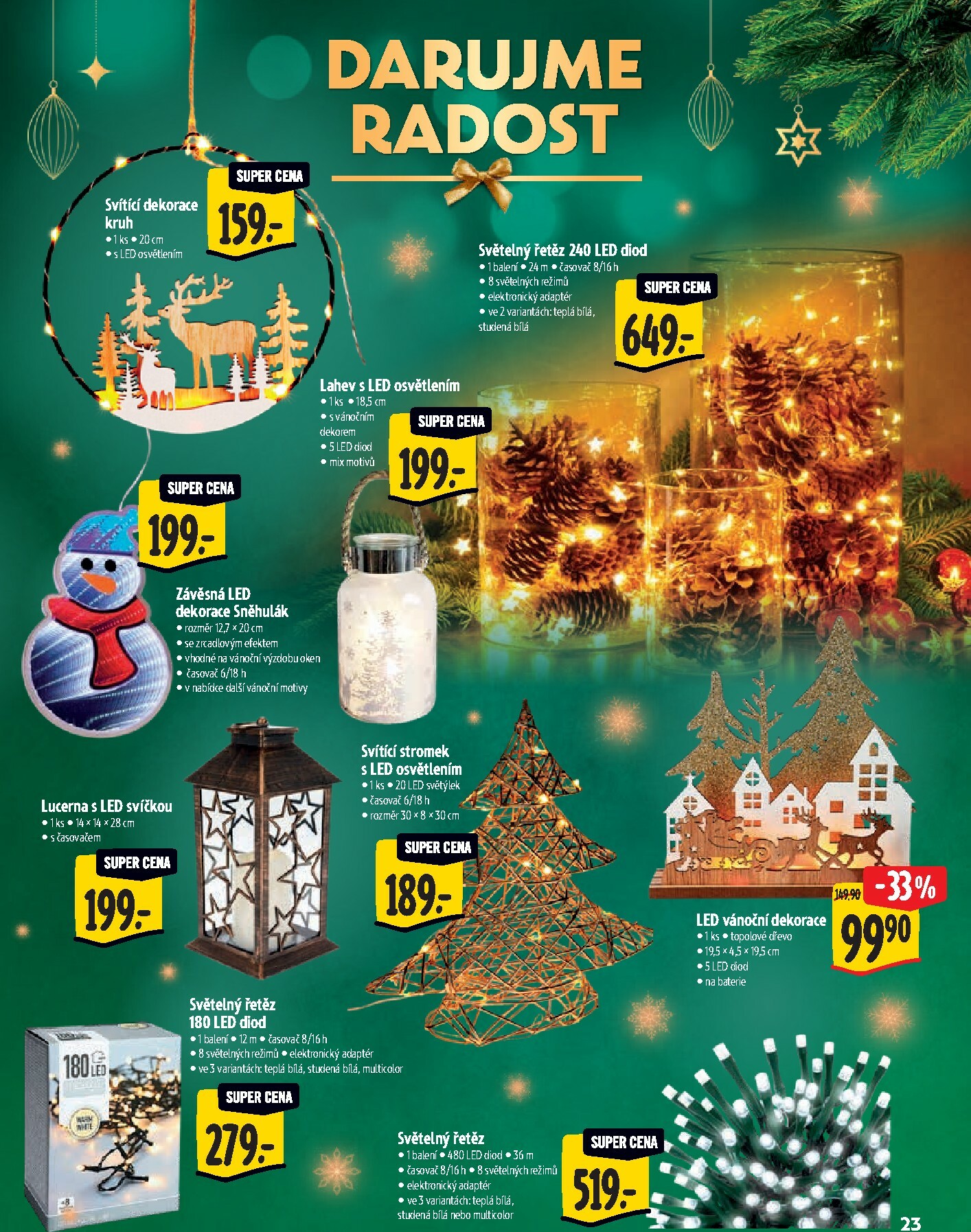 albert - Aktuální leták Albert Hypermarket - Vánoce od 19.11. do 02.12. - page: 23