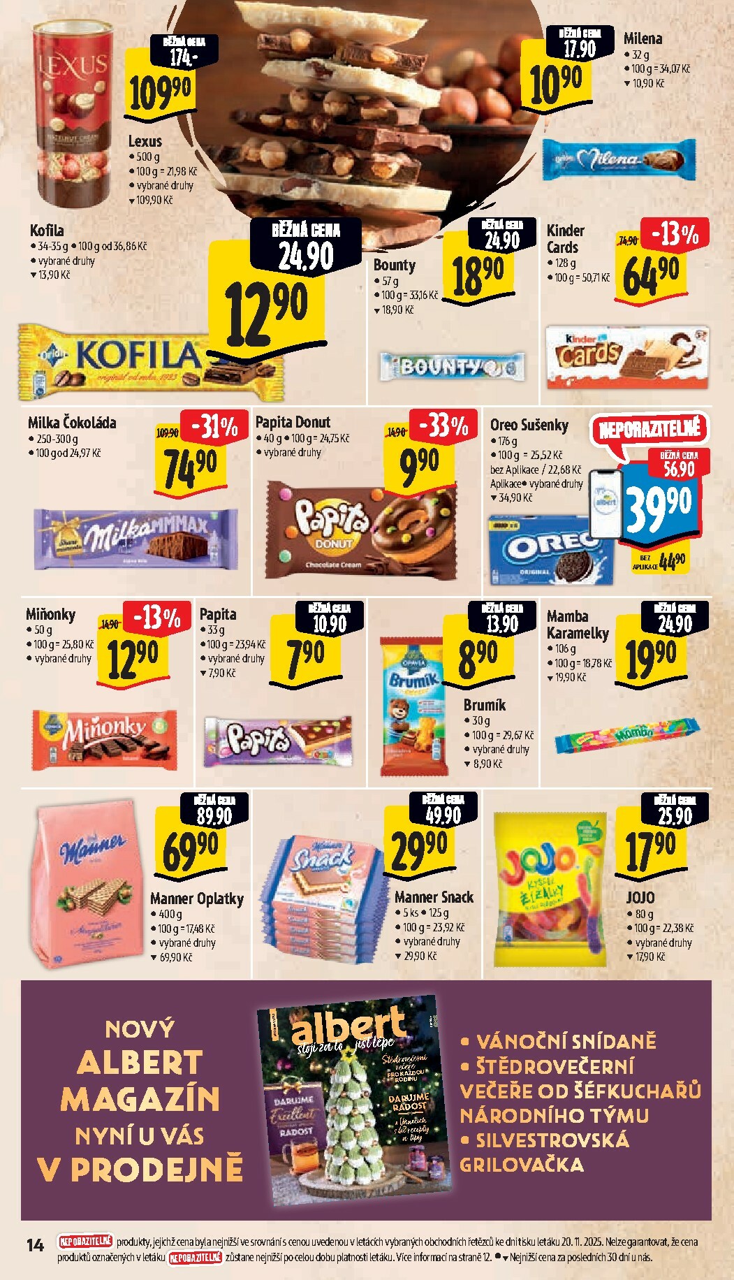 albert - Aktuální leták Albert Supermarket od 26.11. do 02.12. - page: 22