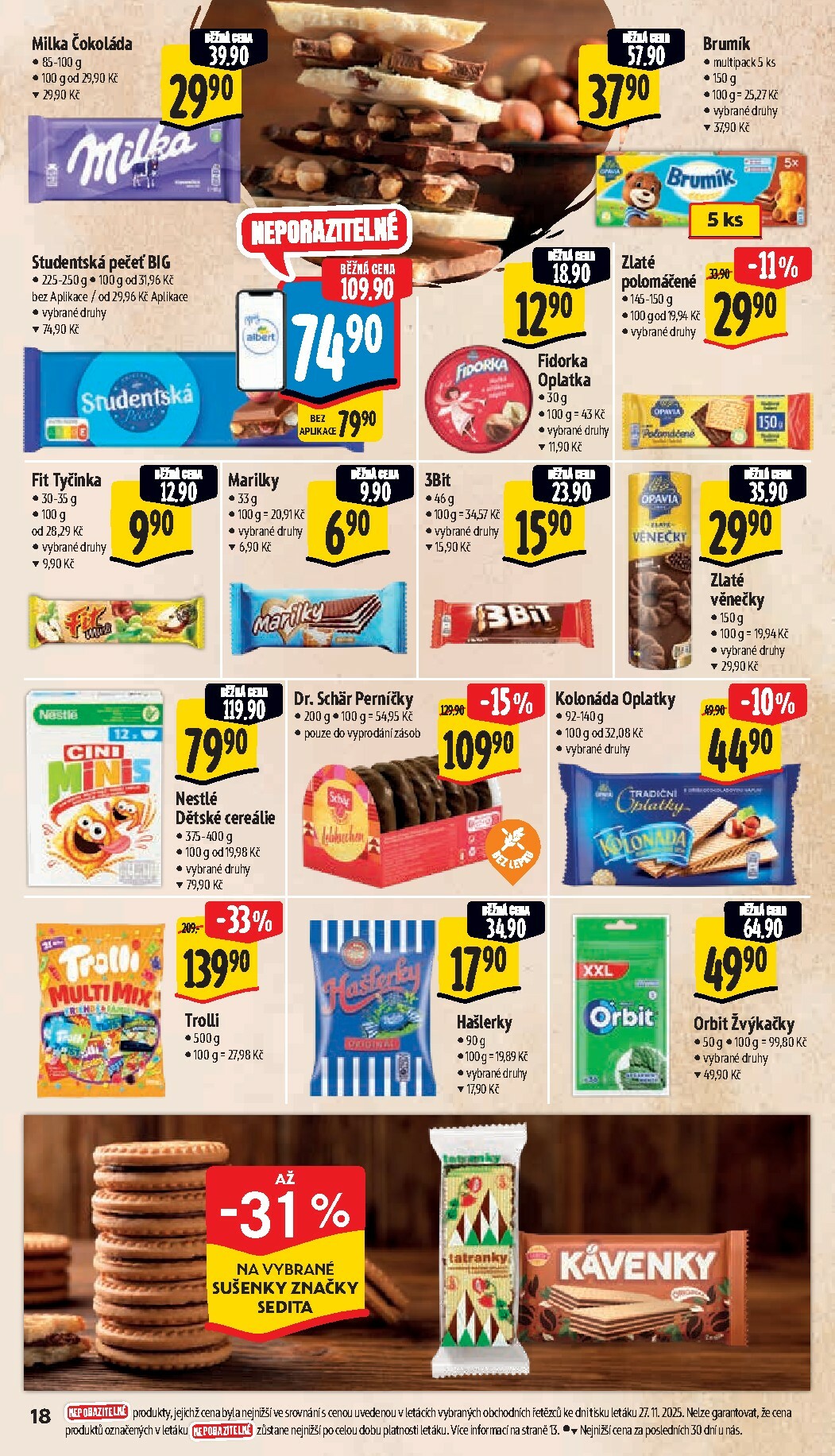 albert - Aktuální leták Albert Supermarket od 03.12. do 09.12. - page: 25