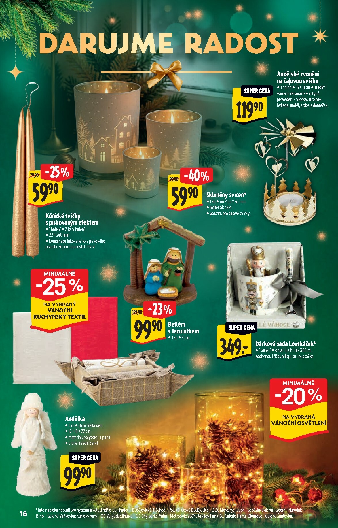 albert - Aktuální leták Albert Hypermarket - Vánoce od 03.12. do 24.12. - page: 16