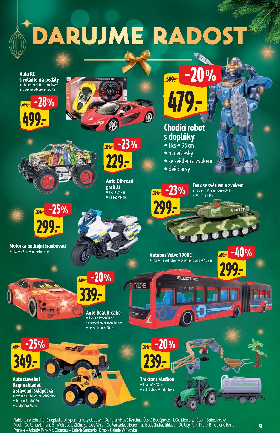 albert - Aktuální leták Albert Hypermarket - Vánoce od 03.12. do 24.12. - page: 9