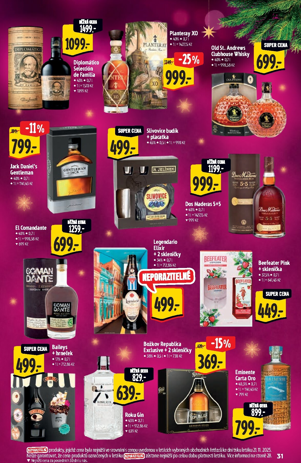 albert - Aktuální leták Albert Hypermarket - Vánoce od 03.12. do 24.12. - page: 31