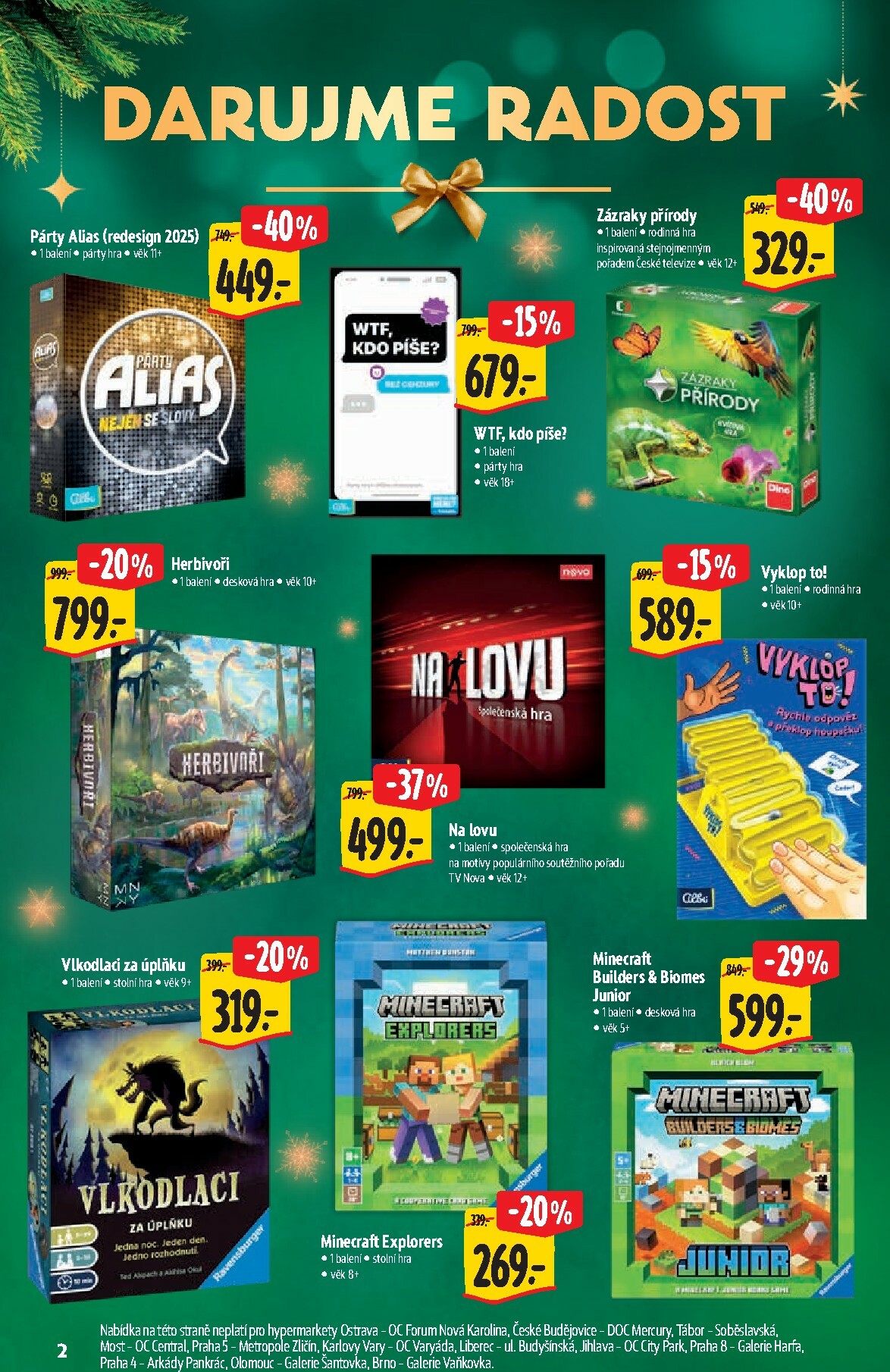 albert - Aktuální leták Albert Hypermarket - Vánoce od 03.12. do 24.12. - page: 2