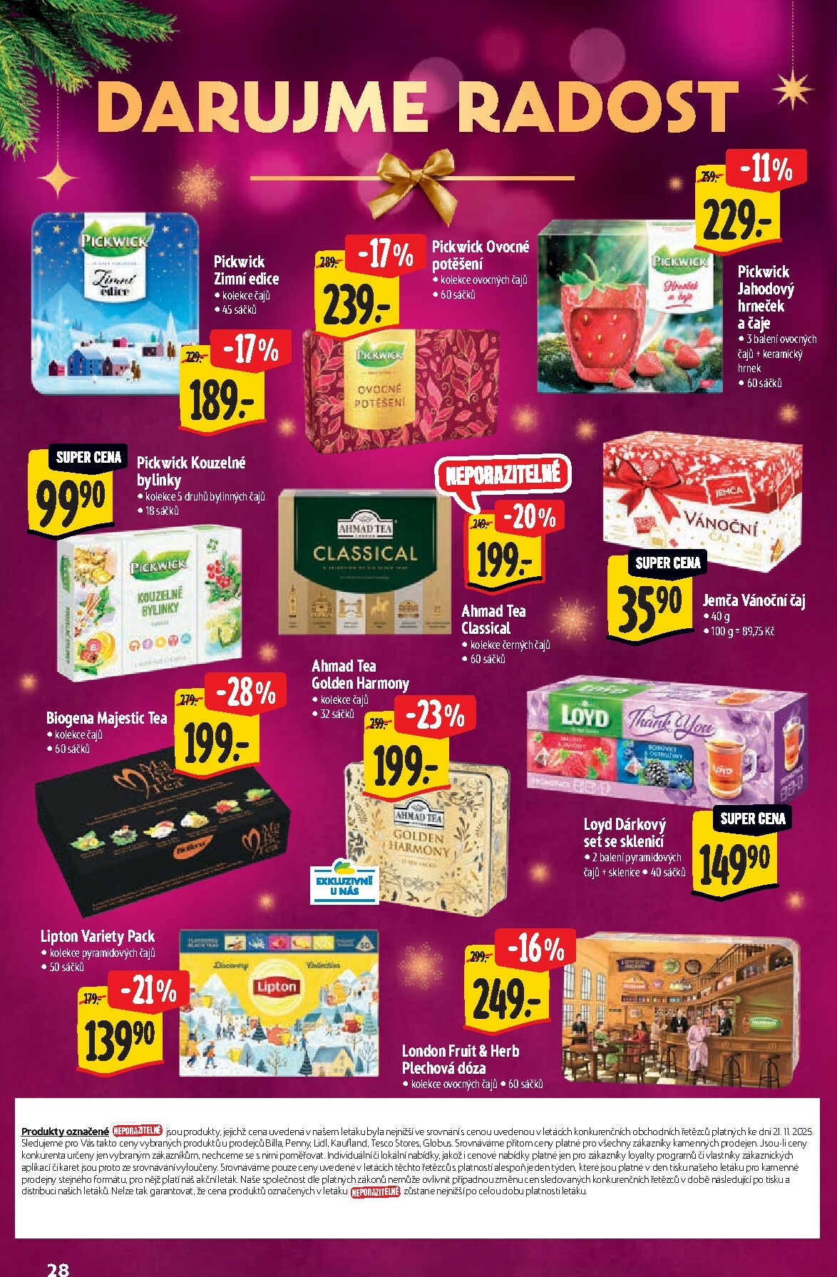 albert - Aktuální leták Albert Hypermarket - Vánoce od 03.12. do 24.12. - page: 28