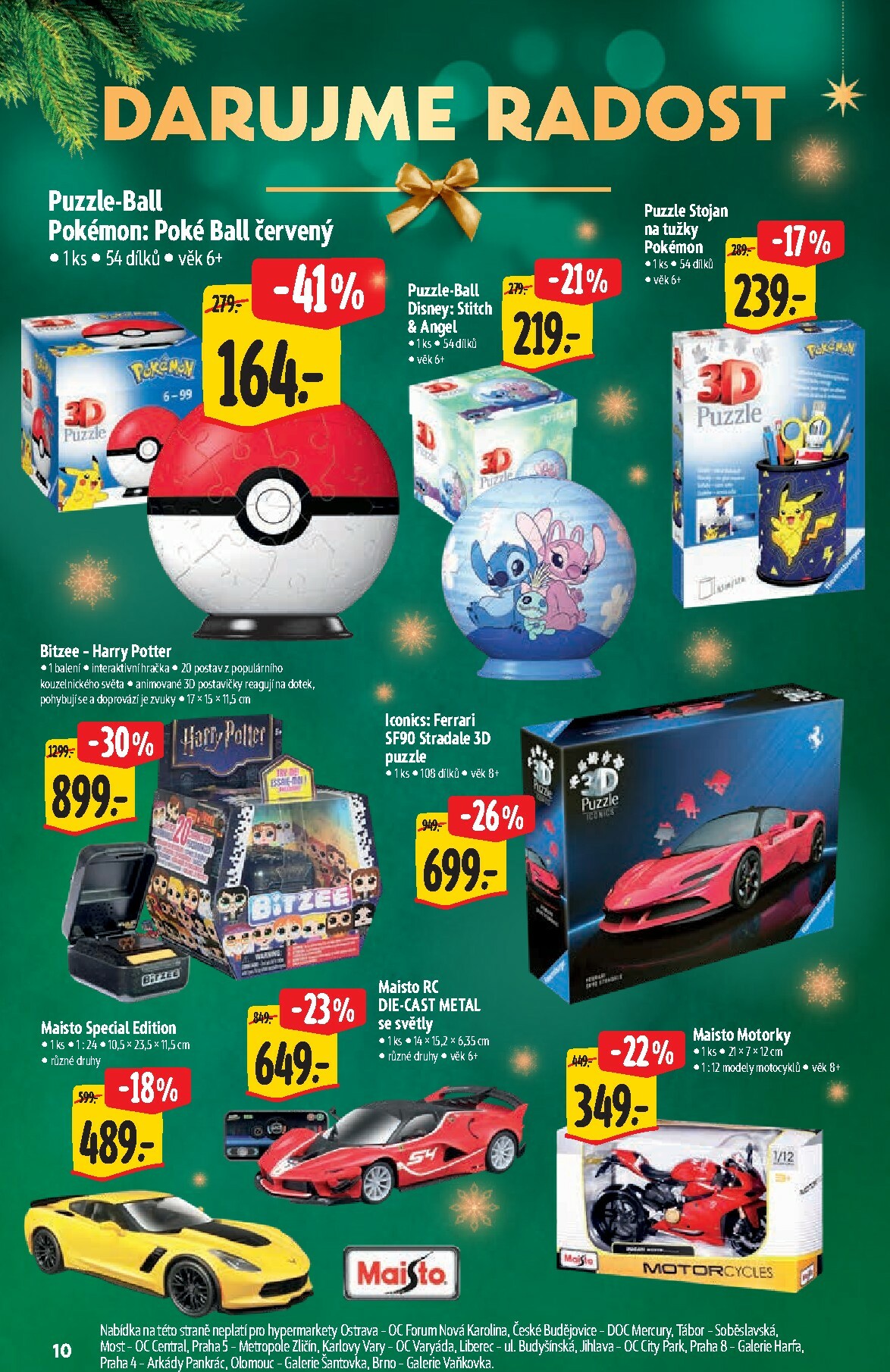 albert - Aktuální leták Albert Hypermarket - Vánoce od 03.12. do 24.12. - page: 10