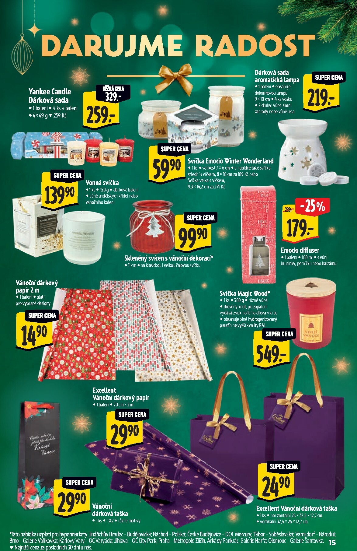 albert - Aktuální leták Albert Hypermarket - Vánoce od 03.12. do 24.12. - page: 15