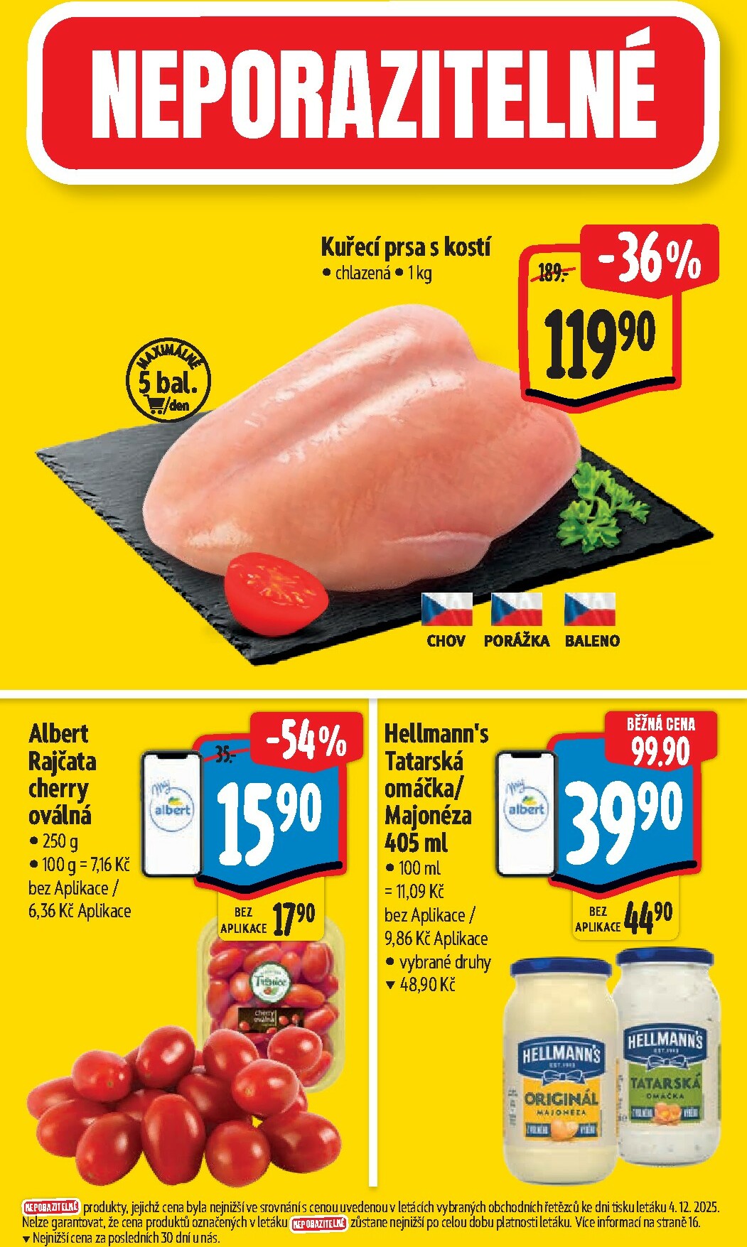 albert - Aktuální leták Albert Supermarket od 10.12. do 16.12. - page: 3