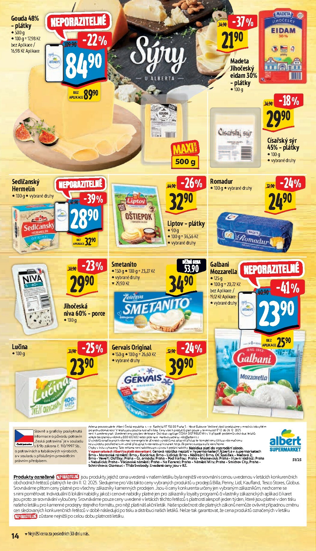 albert - Aktuální leták Albert Supermarket od 17.12. do 24.12. - page: 22