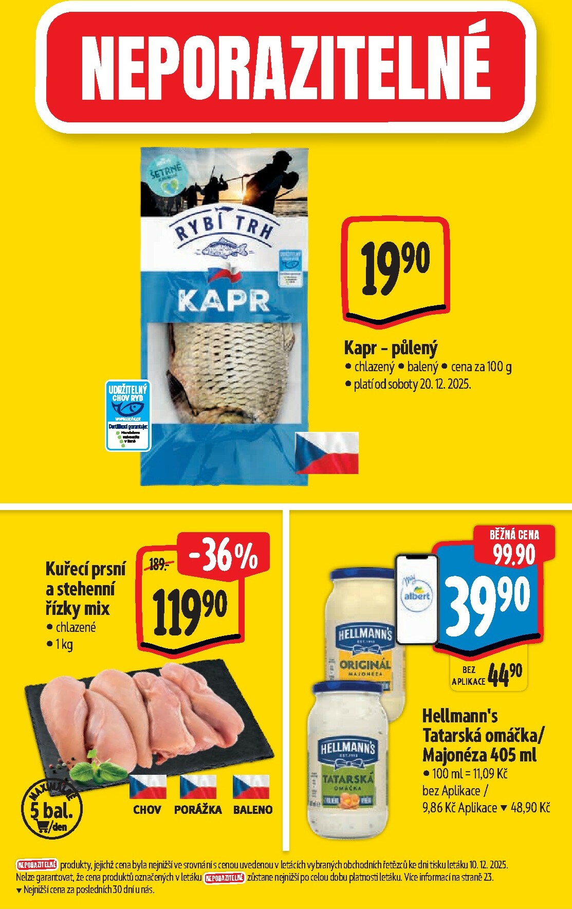 albert - Aktuální leták Albert Hypermarket od 17.12. do 24.12. - page: 3