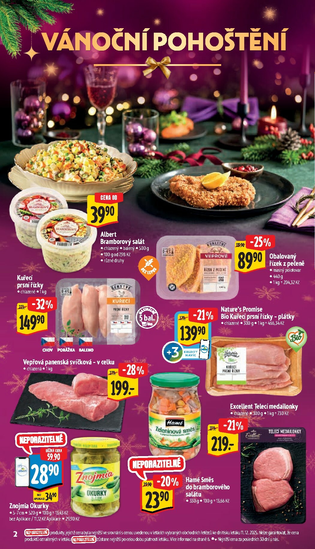 albert - Aktuální leták Albert od 22.12. do 24.12. - page: 2