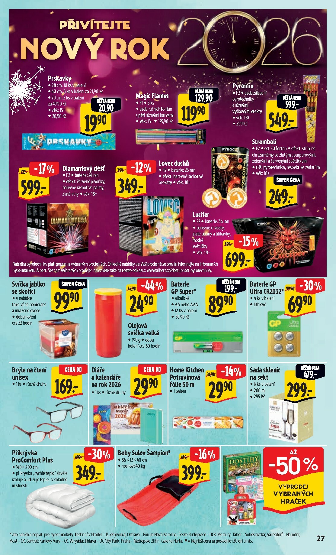 albert - Aktuální leták Albert Hypermarket od 27.12. do 31.12. - page: 34