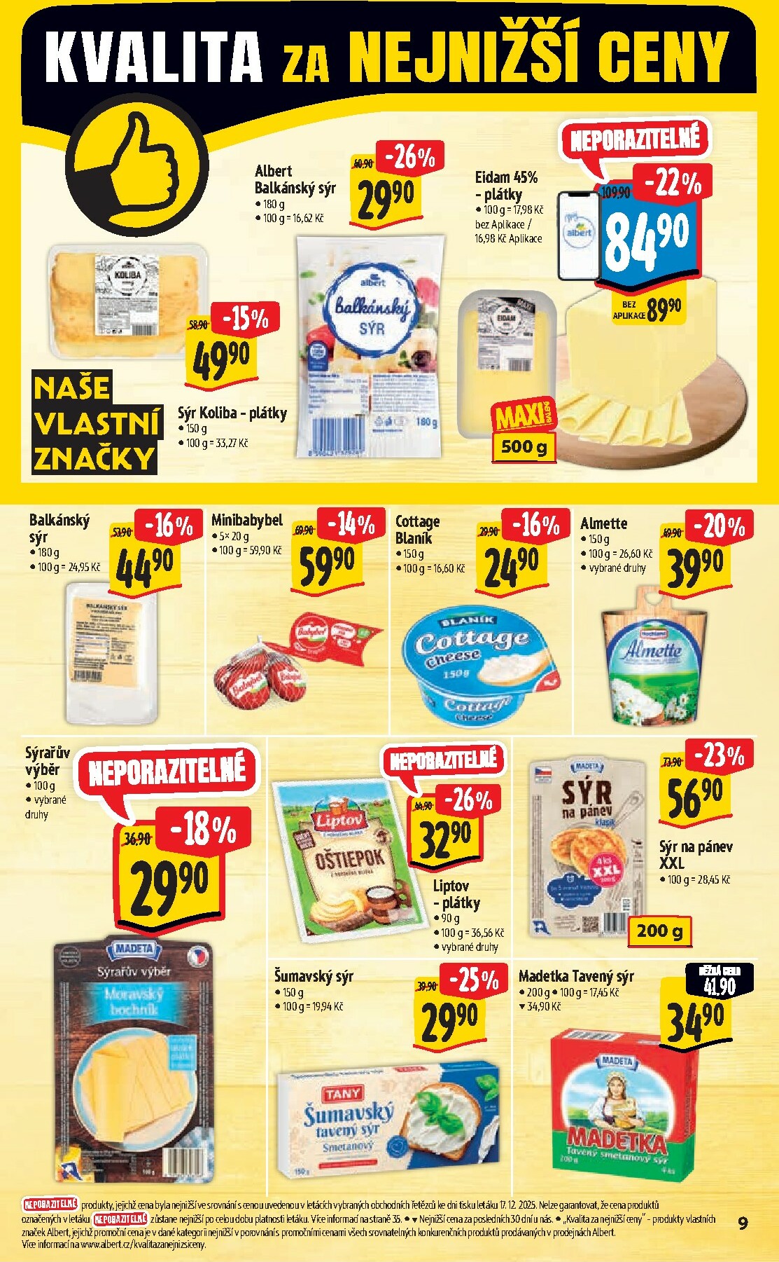 albert - Aktuální leták Albert Hypermarket od 02.01. do 06.01. - page: 9