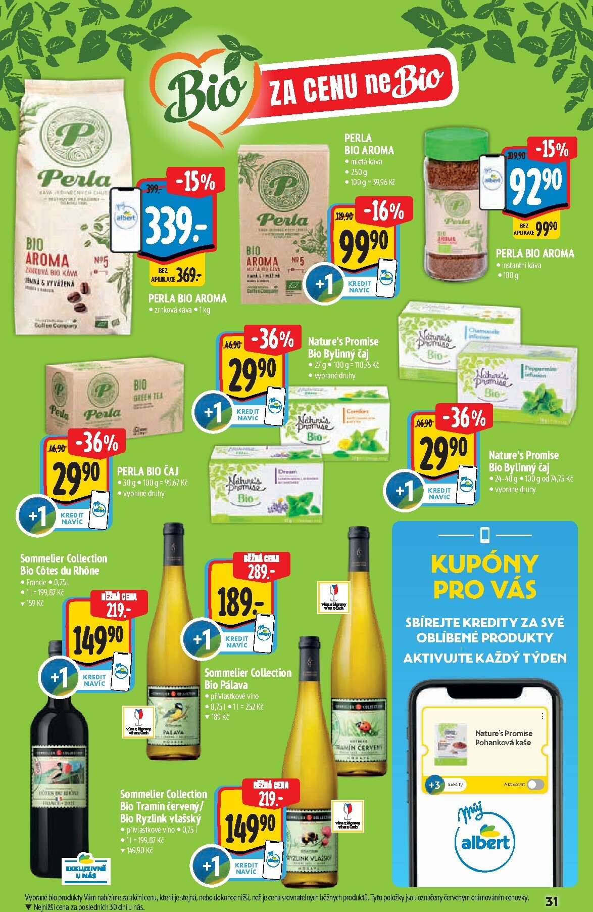 albert - Aktuální leták Albert Hypermarket - Bio od 14.01. do 10.02. - page: 31
