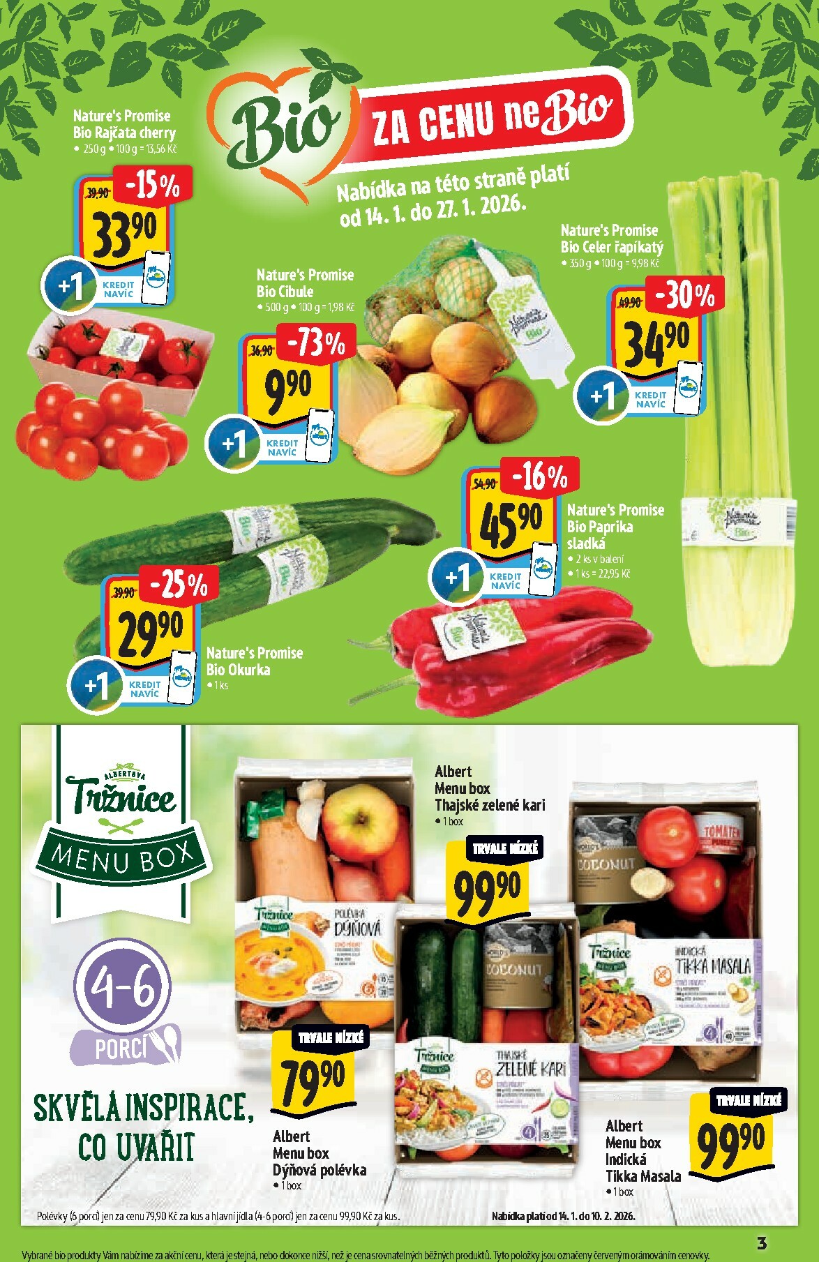 albert - Aktuální leták Albert Hypermarket - Bio od 14.01. do 10.02. - page: 3
