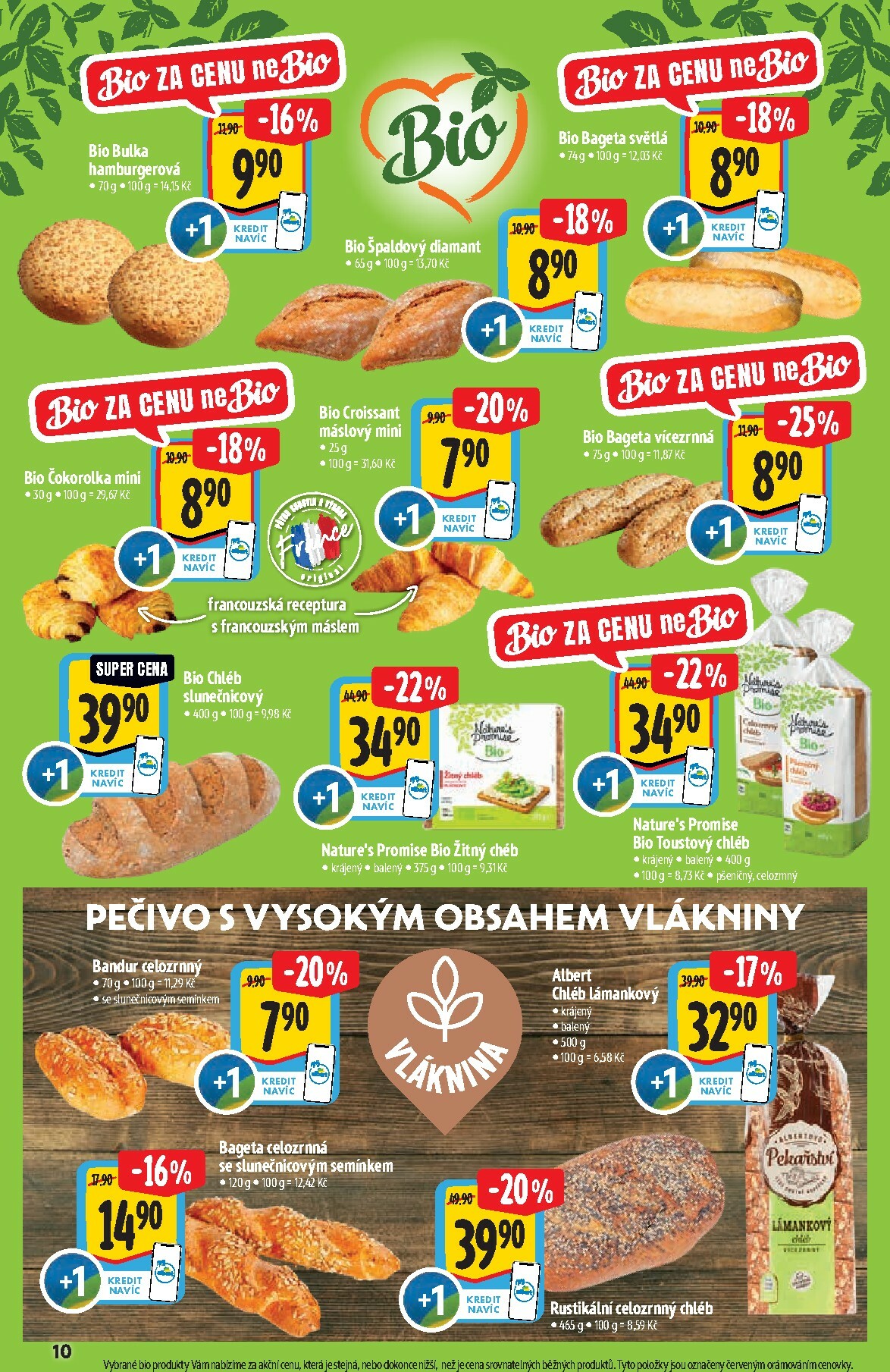 albert - Aktuální leták Albert Hypermarket - Bio od 14.01. do 10.02. - page: 10