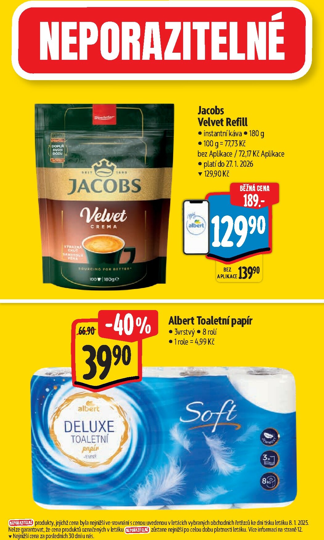 albert - Aktuální leták Albert Supermarket od 14.01. do 20.01. - page: 4