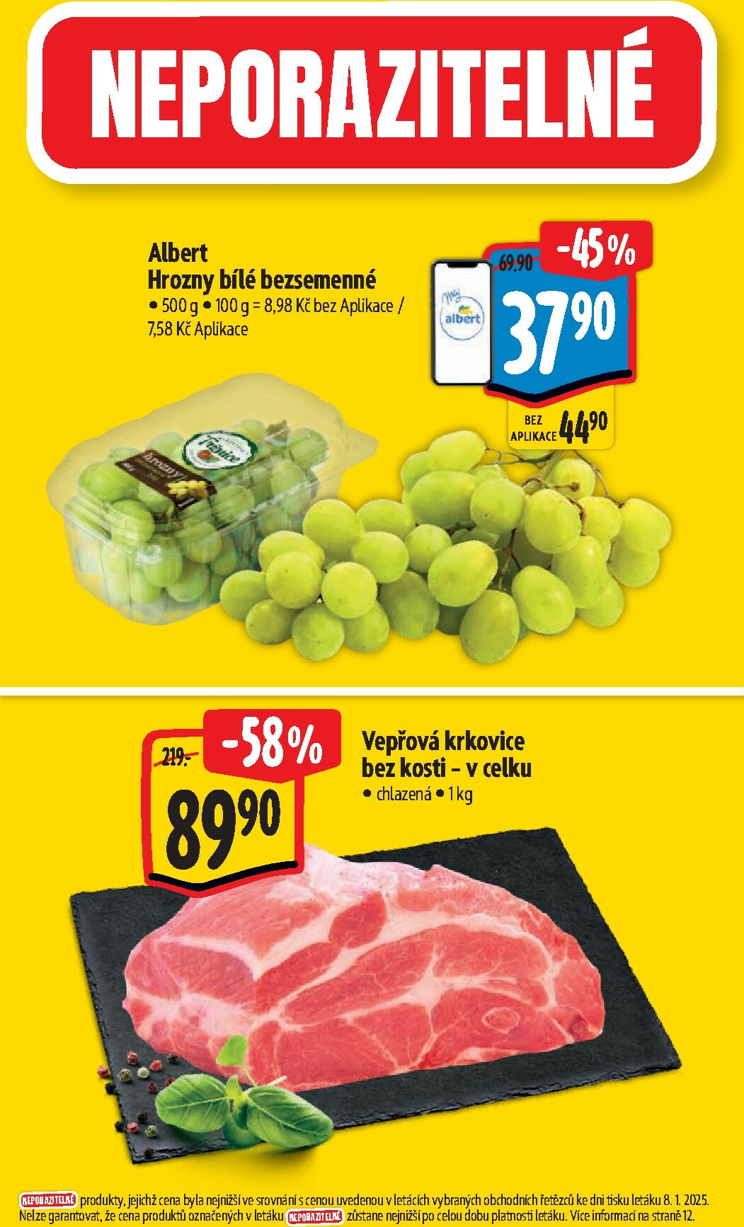 albert - Aktuální leták Albert Supermarket od 14.01. do 20.01. - page: 2