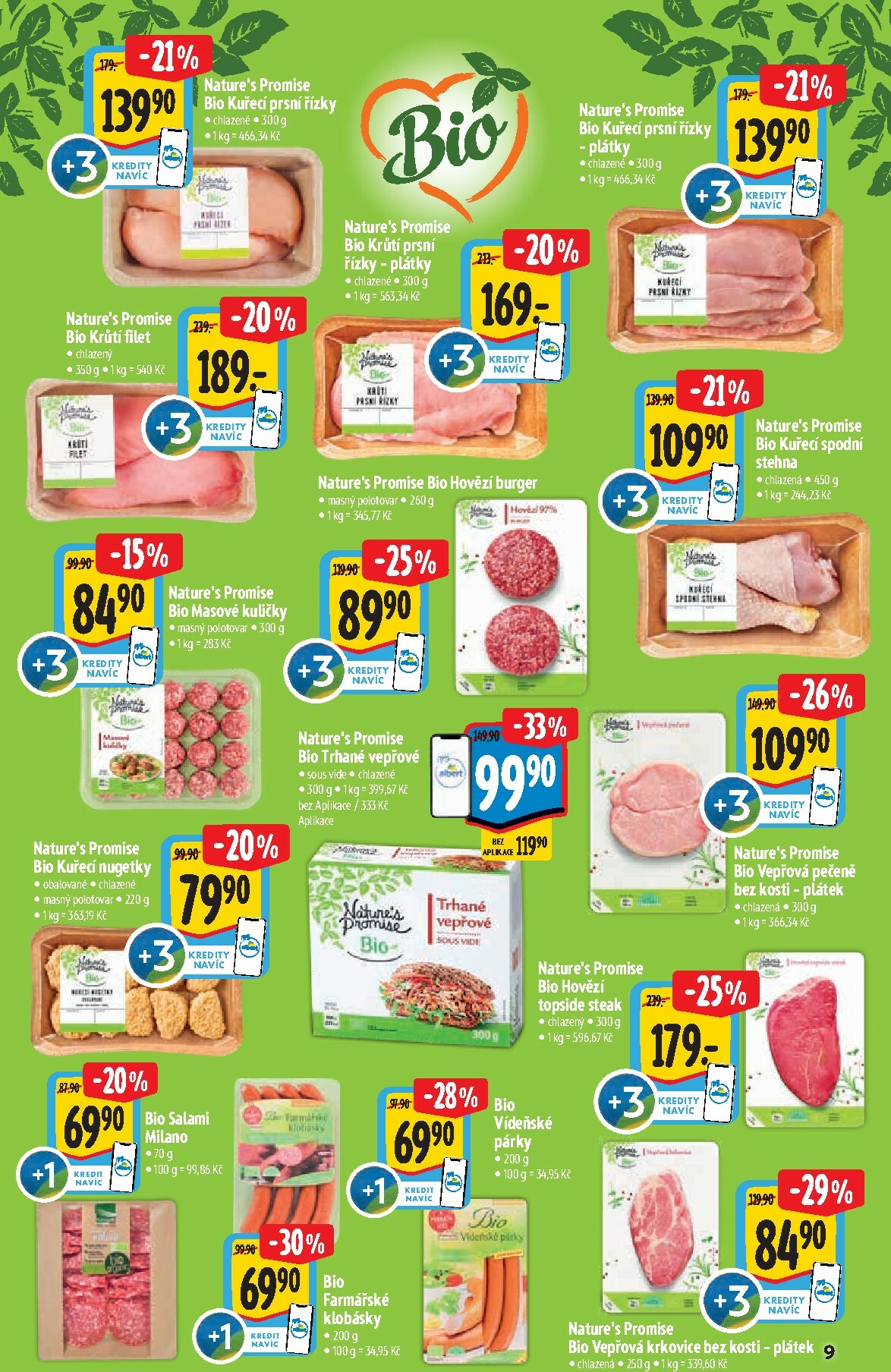 albert - Aktuální leták Albert Supermarket - Bio od 14.01. do 10.02. - page: 9