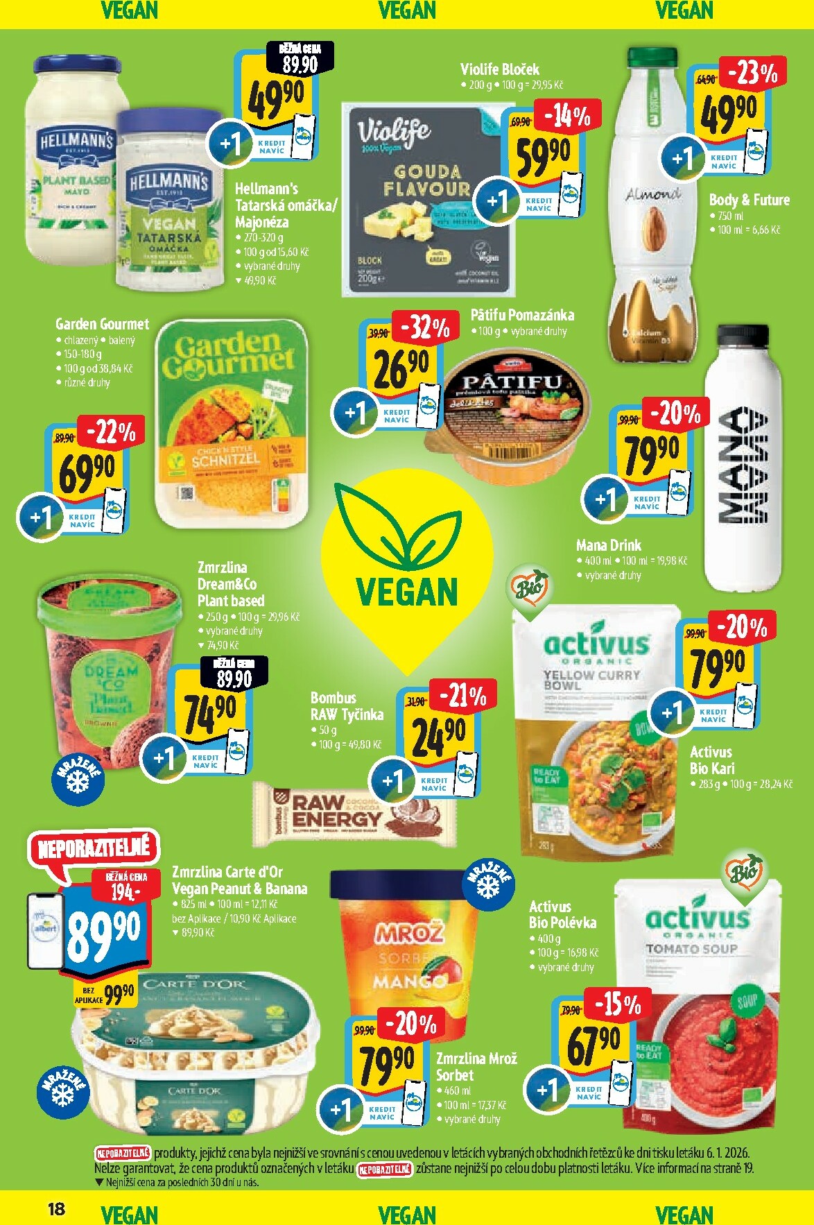 albert - Aktuální leták Albert Supermarket - Bio od 14.01. do 10.02. - page: 18