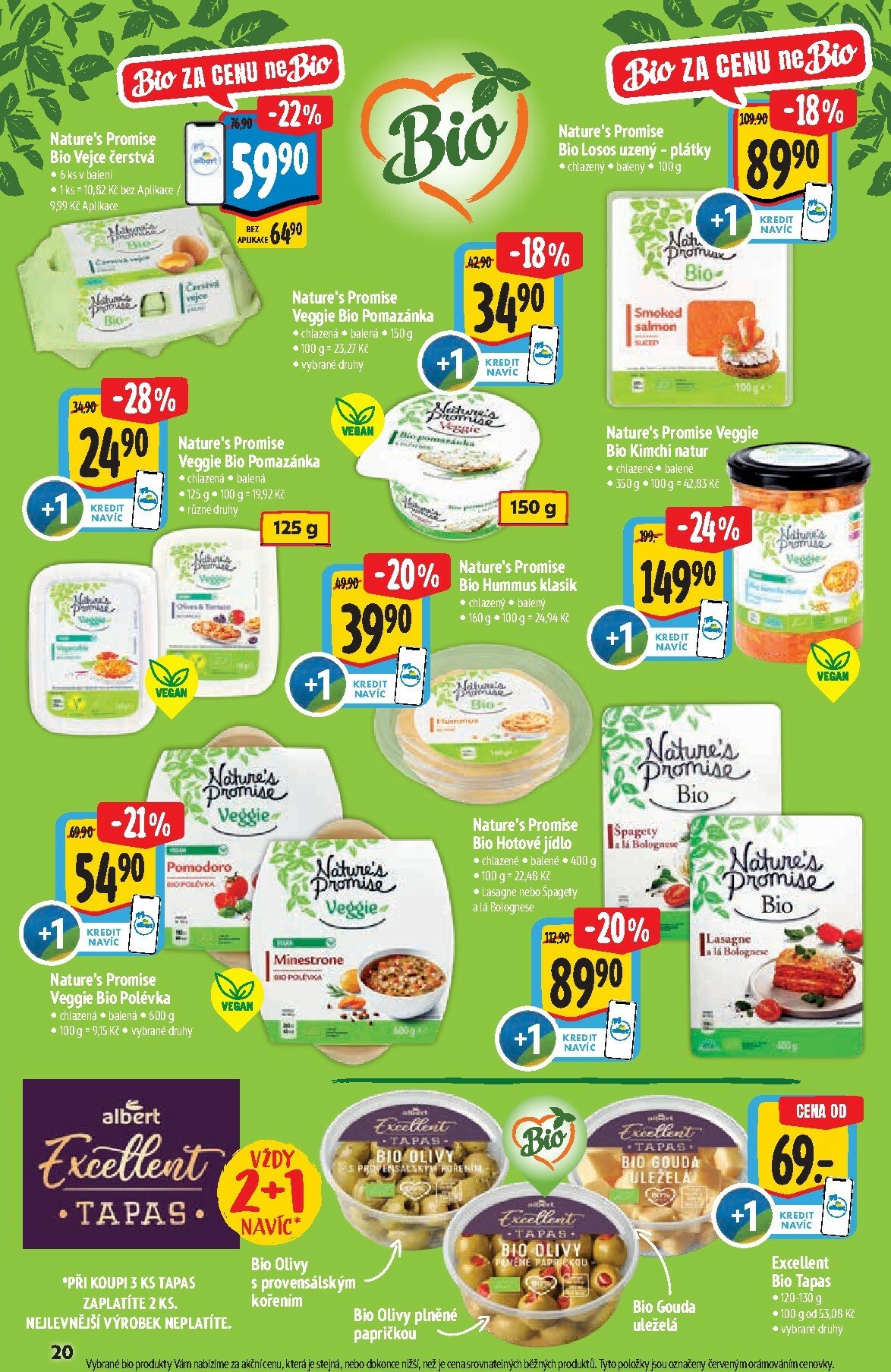 albert - Aktuální leták Albert Supermarket - Bio od 14.01. do 10.02. - page: 20