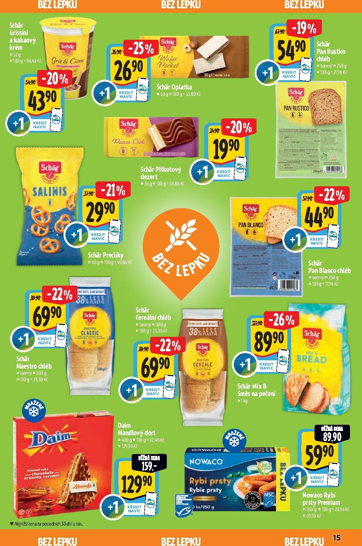 albert - Aktuální leták Albert Supermarket - Bio od 14.01. do 10.02. - page: 15