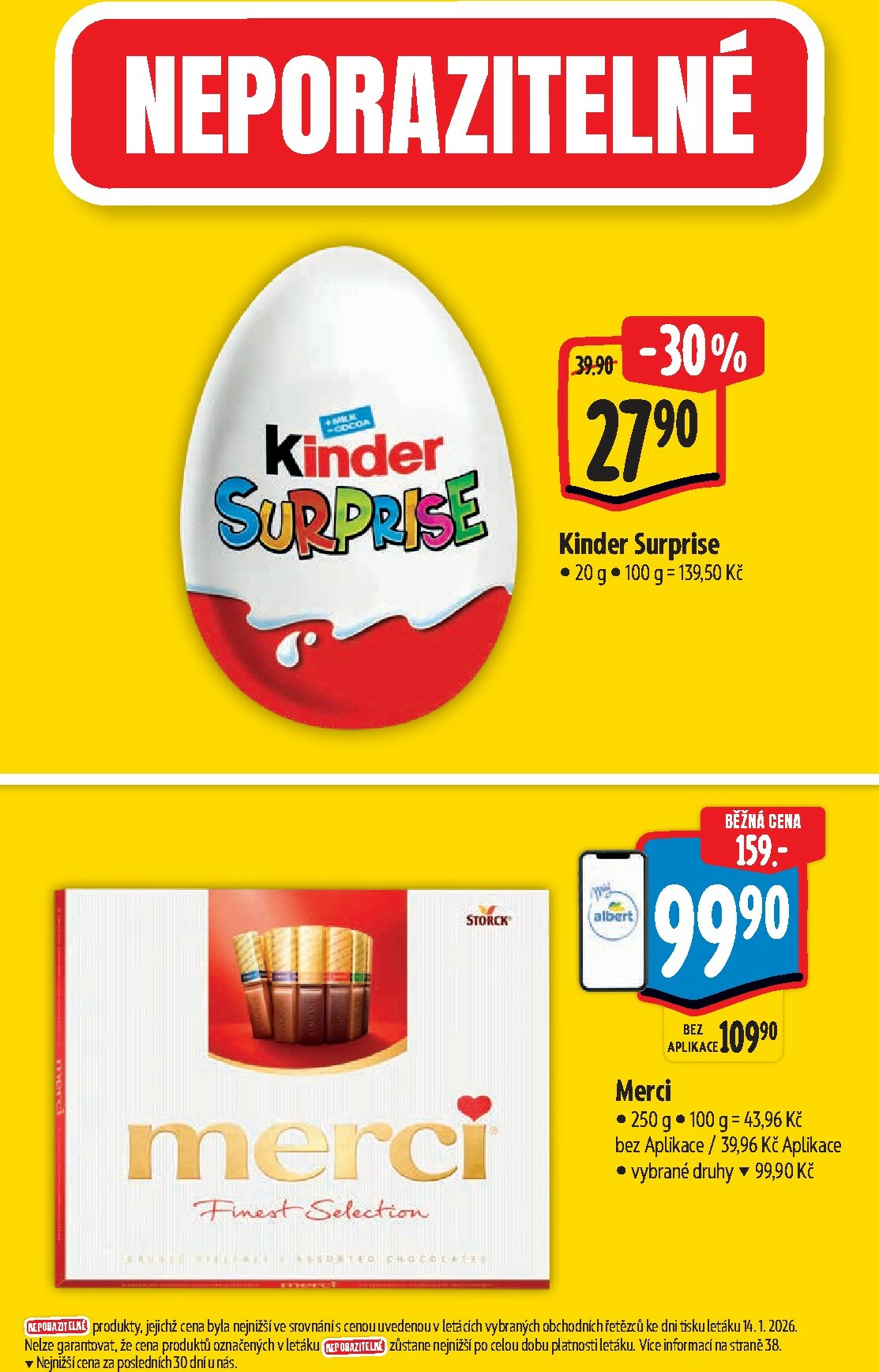 albert - Aktuální leták Albert Hypermarket od 21.01. do 27.01. - page: 4