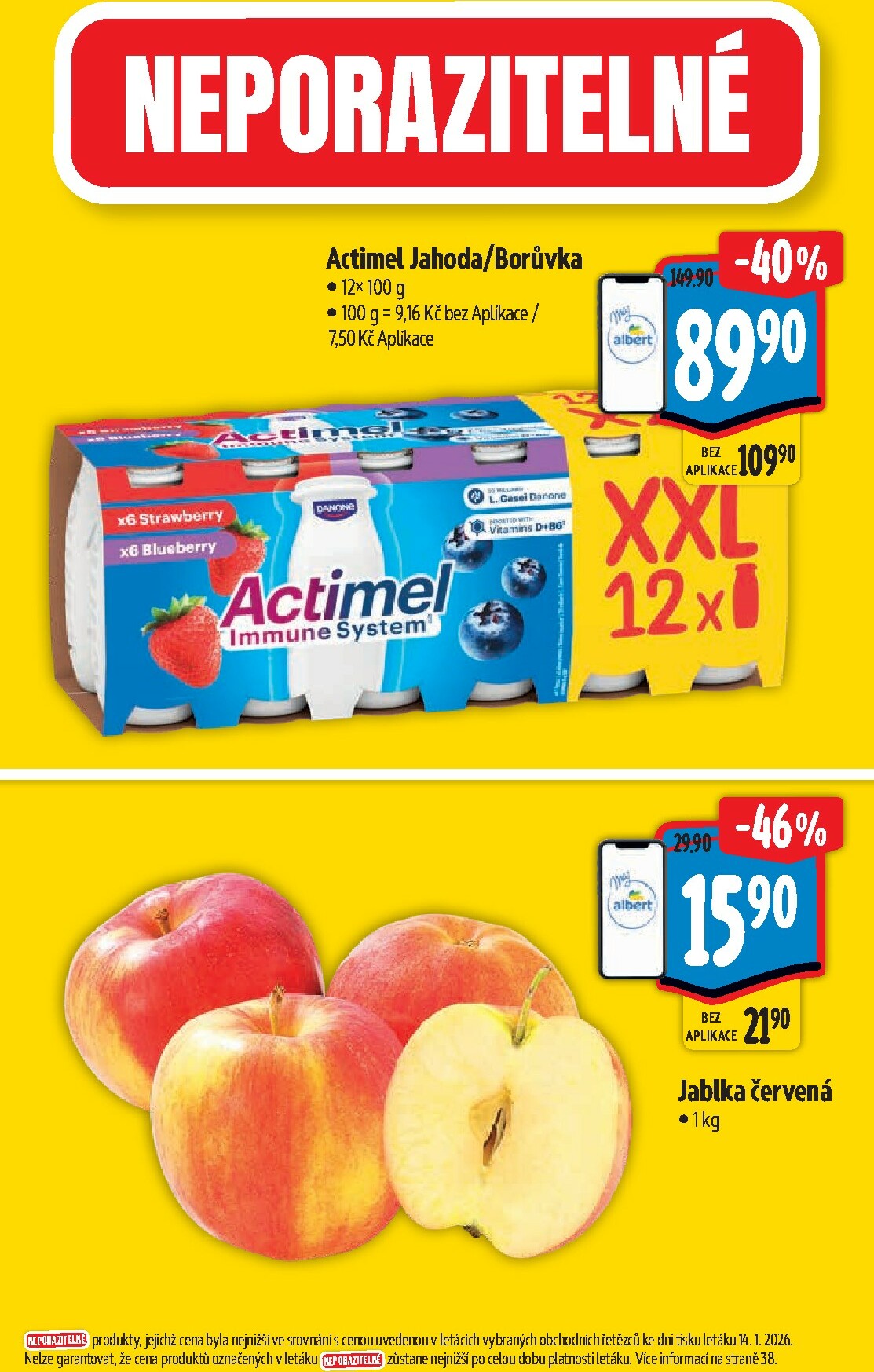 albert - Aktuální leták Albert Hypermarket od 21.01. do 27.01. - page: 2