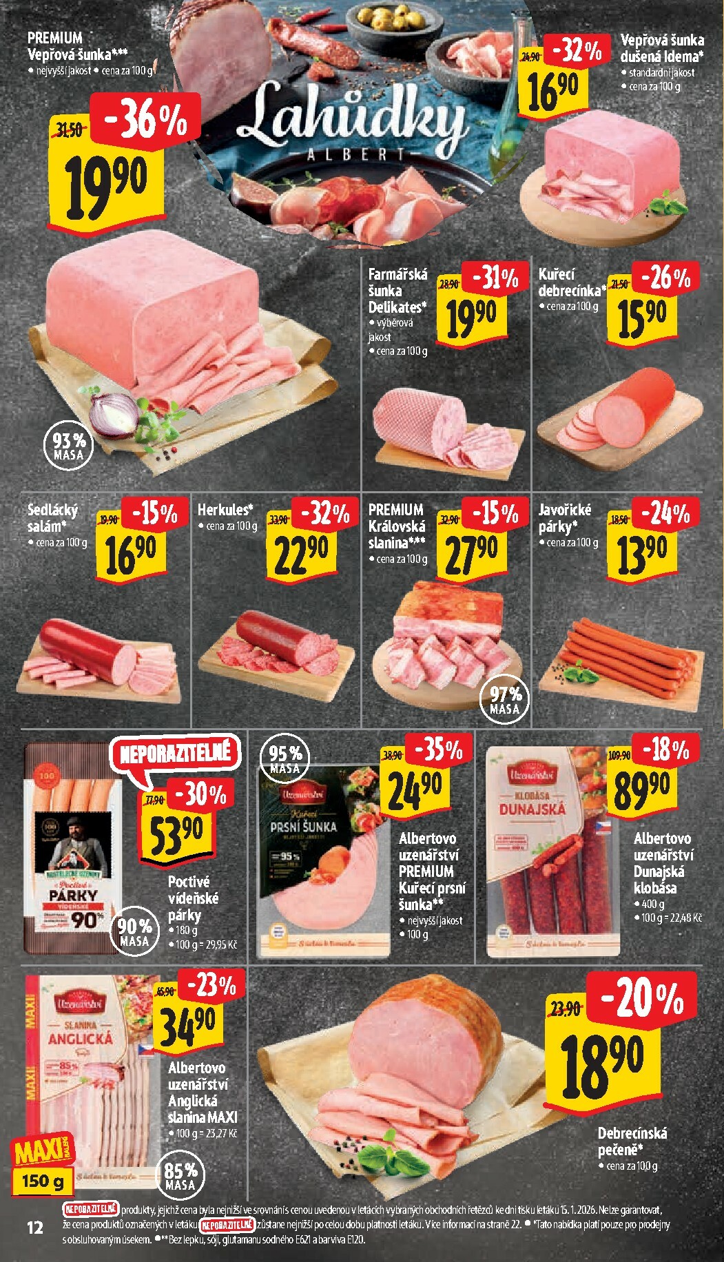 albert - Aktuální leták Albert Supermarket od 21.01. do 27.01. - page: 18