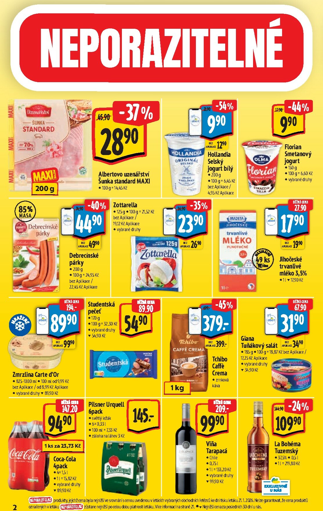 albert - Albert Hypermarket leták platný od 28.01. do 03.02. - page: 6