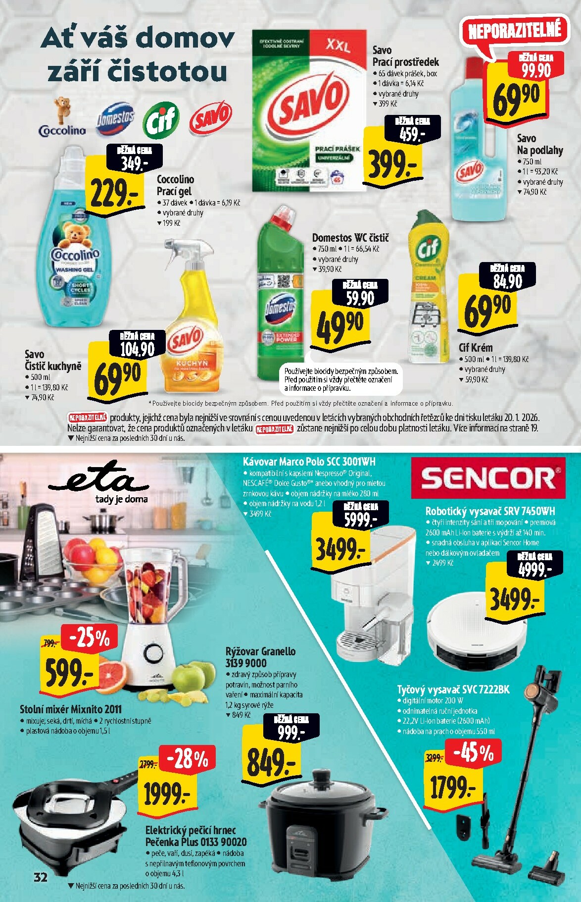 albert - Albert Hypermarket - Akční katalog leták platný od 28.01. do 10.02. - page: 32