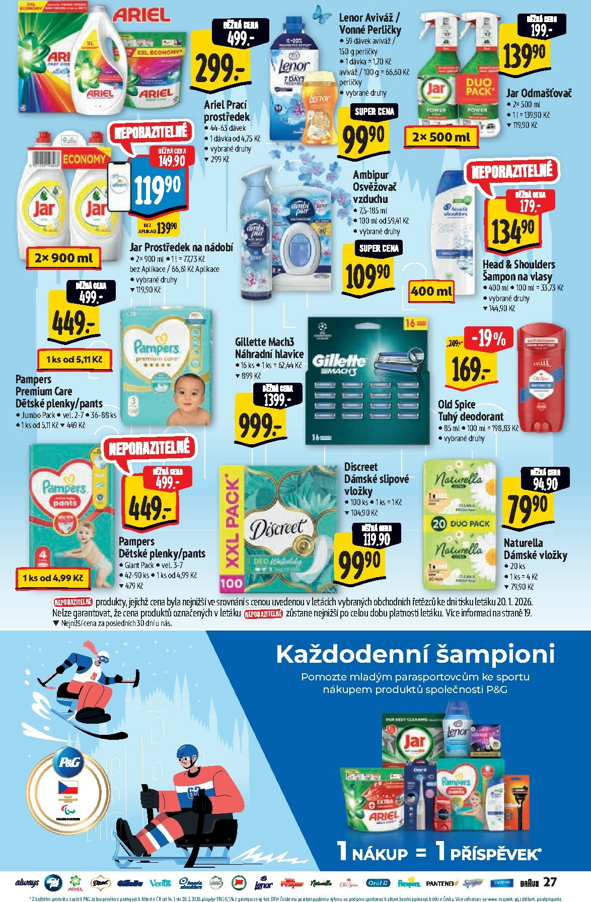 albert - Albert Hypermarket - Akční katalog leták platný od 28.01. do 10.02. - page: 27